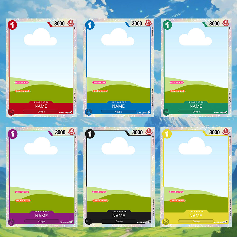 50% OFF🤩Personalized Anime Couples OP Style TCG Card