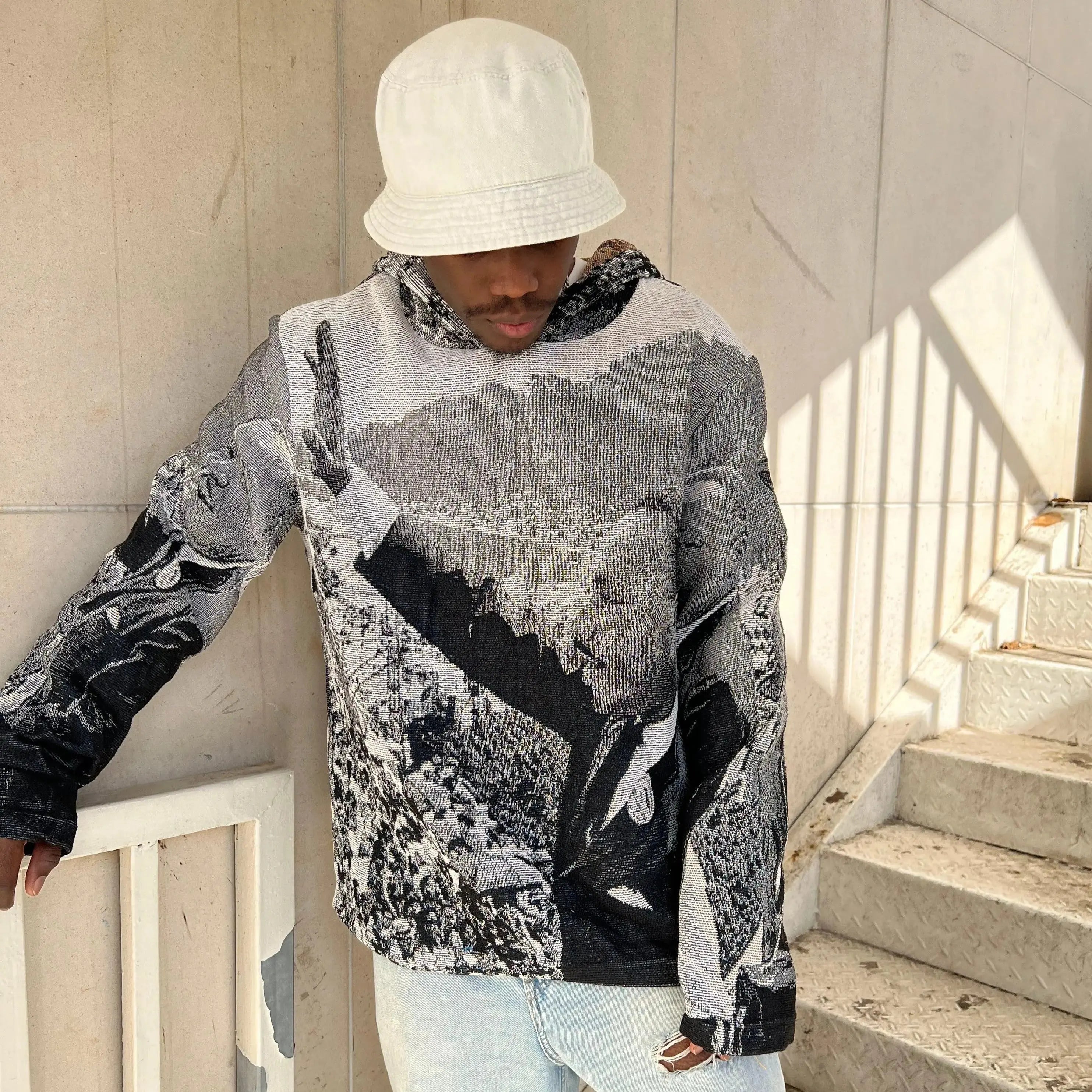 WORLD PEACE TAPESTRY HOODIE