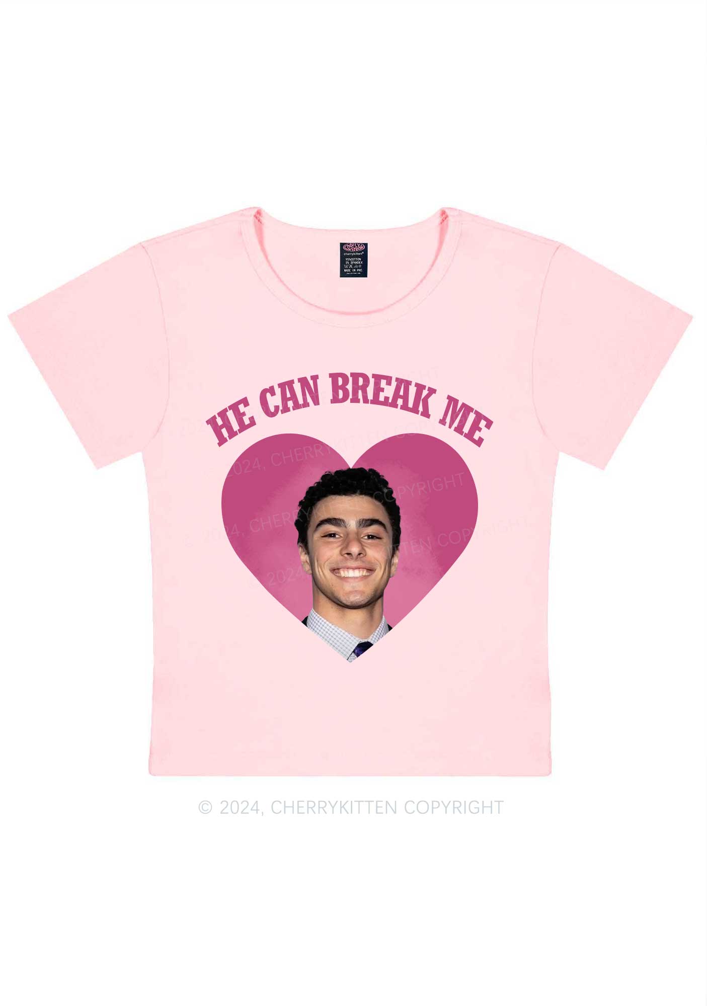 Break Me Luigi Y2K Baby Tee Cherrykitten