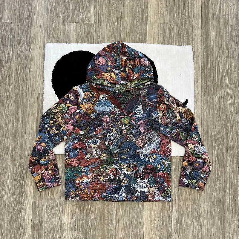 Pokémon Go WOVEN TAPESTRY HOODIE