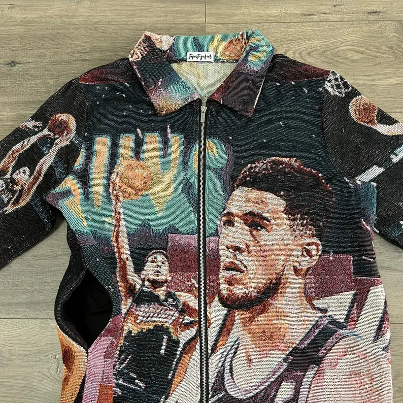 DEVIN BOOKER WOVEN TAPESTRY JACKET