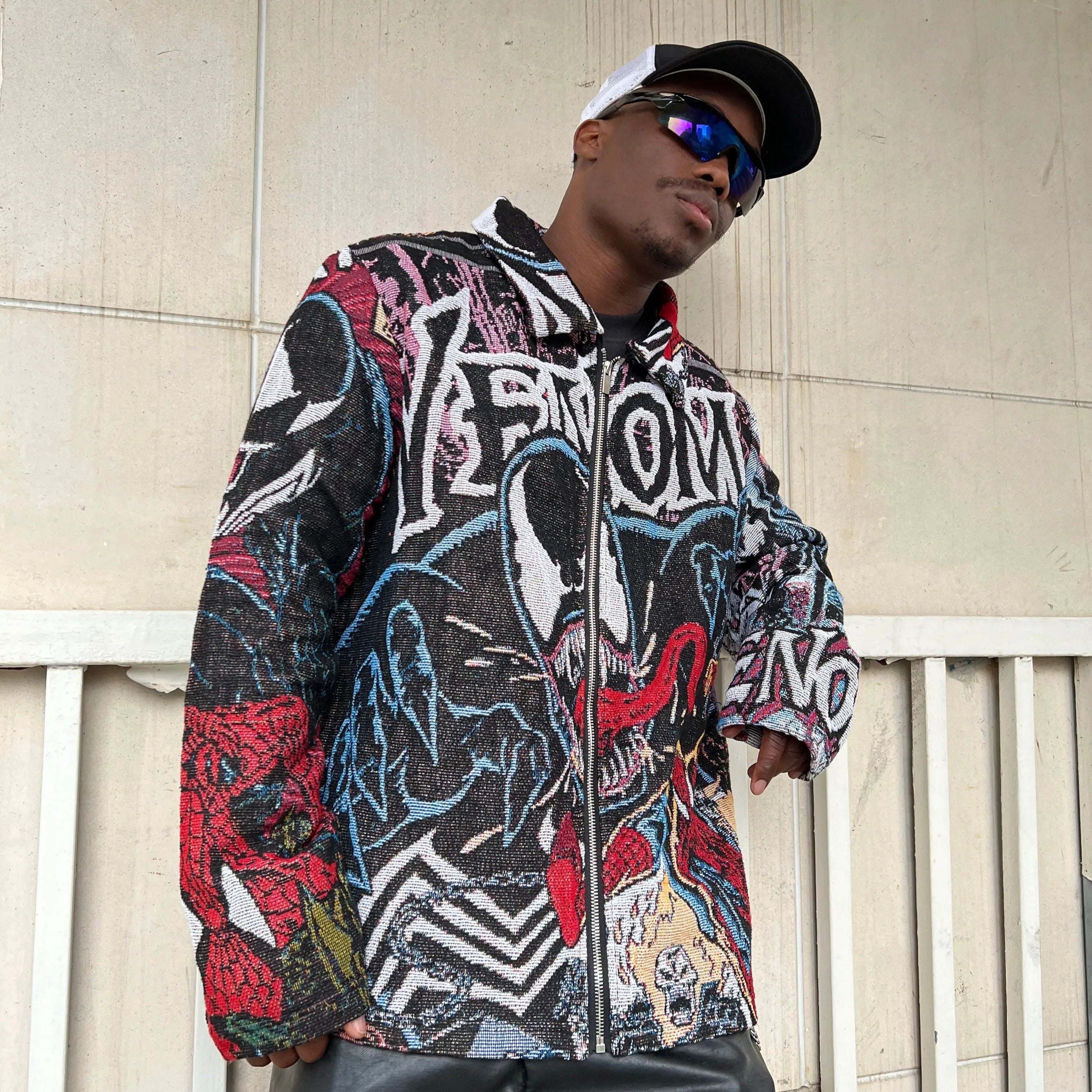 VENOM WOVEN TAPESTRY JACKET
