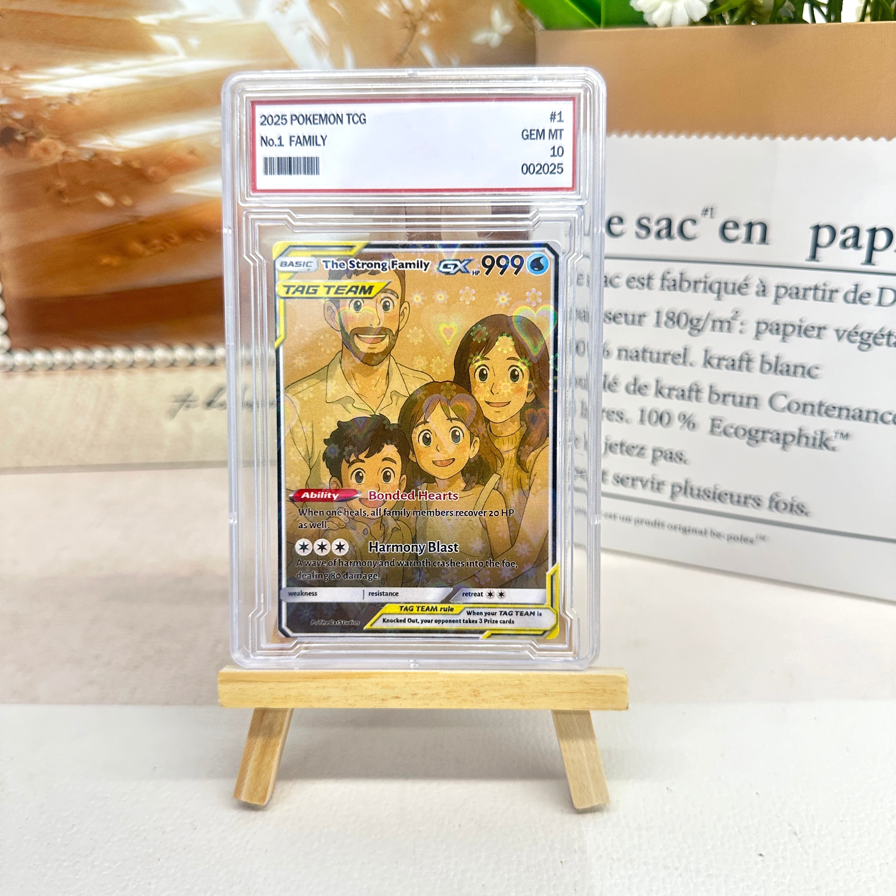 50% OFF🤩Personalized Famliy Anime Art Trading Card
