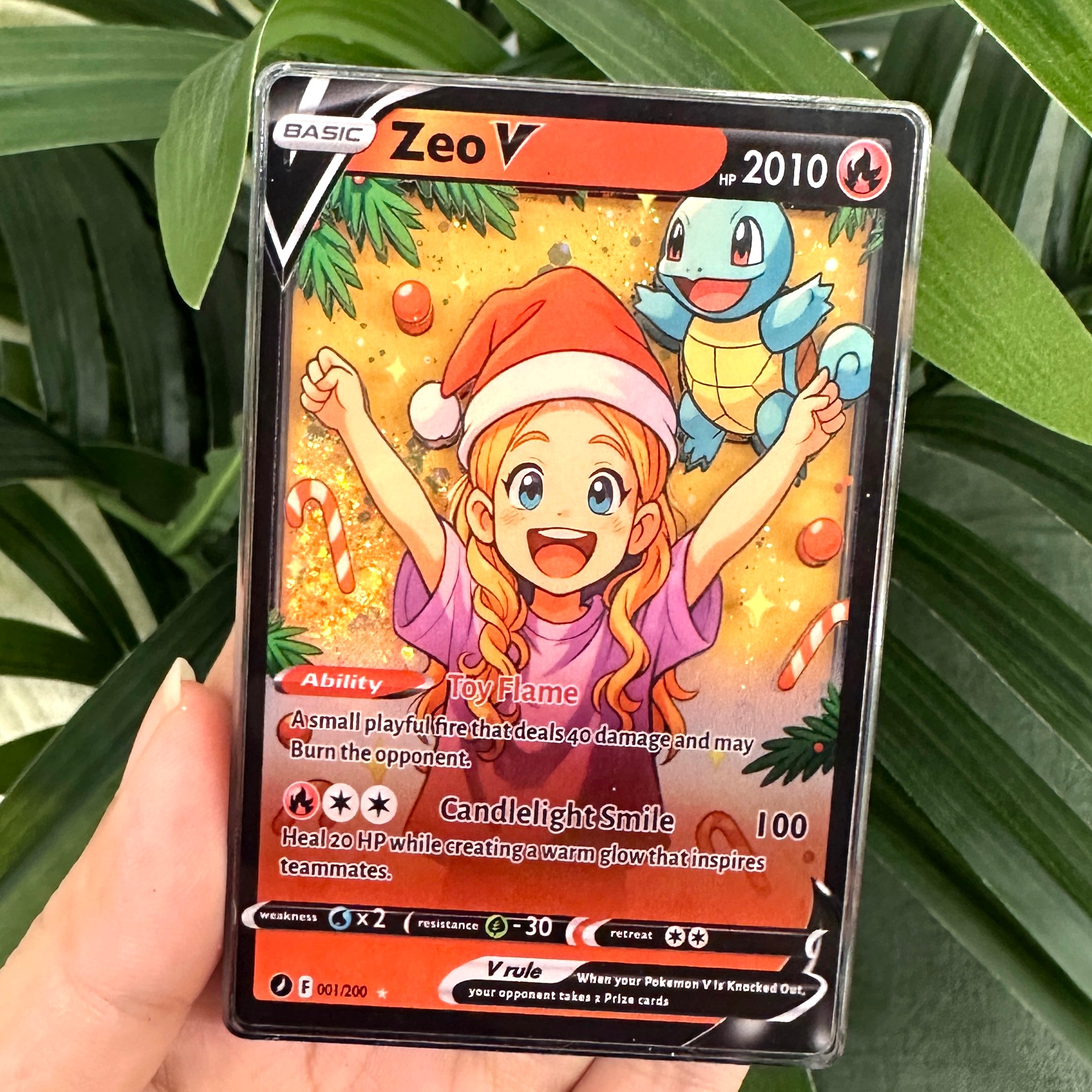 50% OFF🤩Personalized Kid Anime Art Trading Card 3D Floating