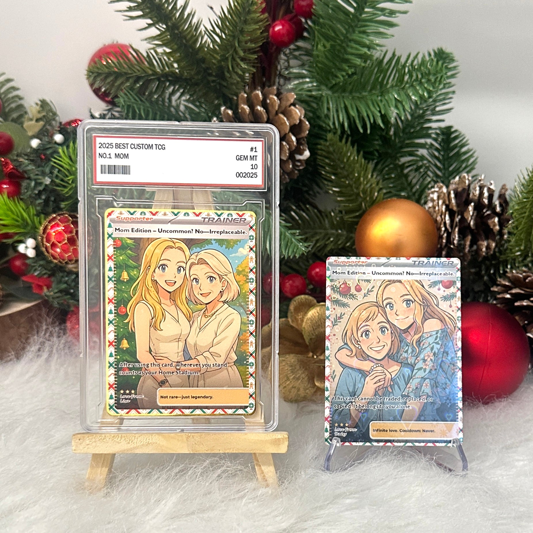 50% OFF🤩Personalized Mom Anime Supporter Trainer Card