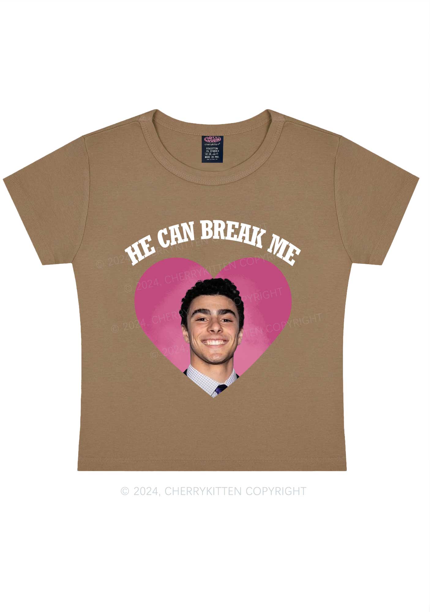 Break Me Luigi Y2K Baby Tee Cherrykitten