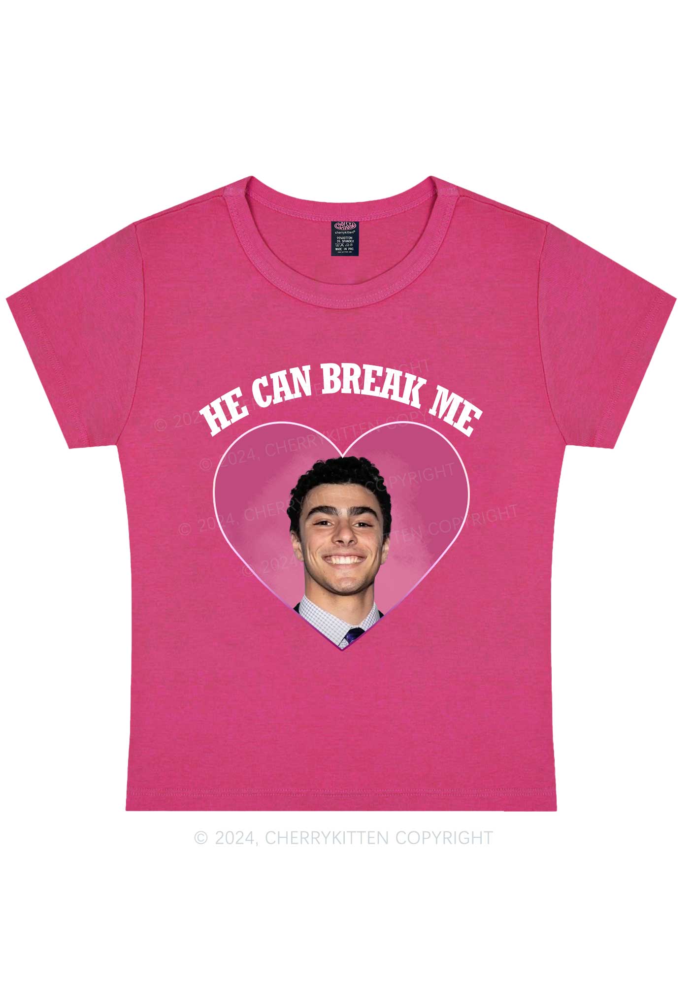 Break Me Luigi Y2K Baby Tee Cherrykitten