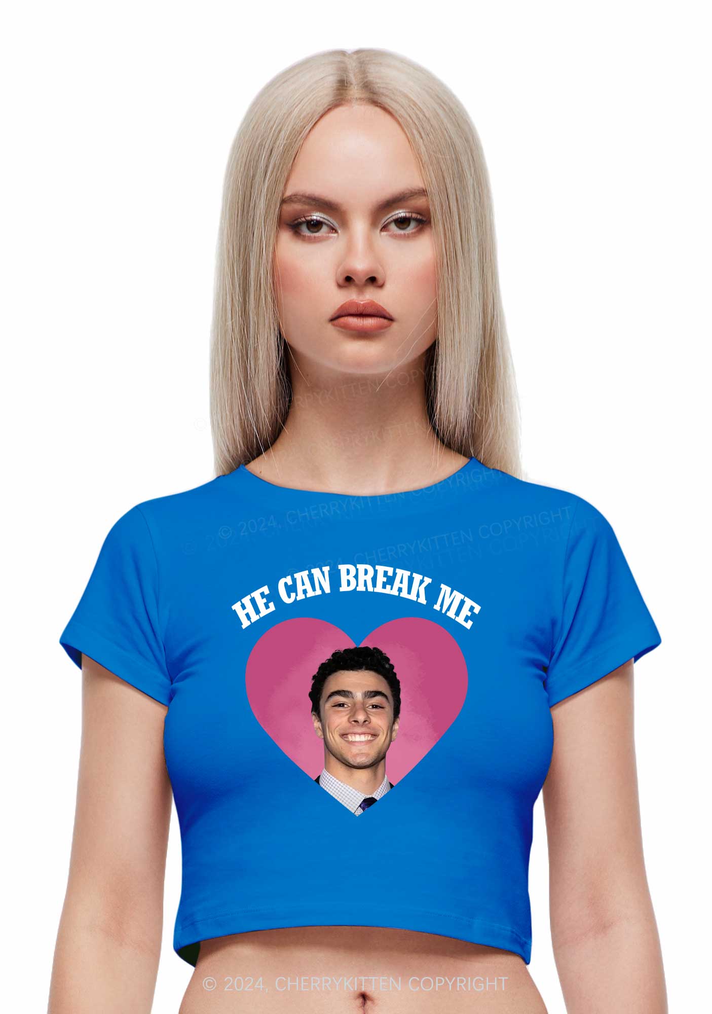 Break Me Luigi Y2K Baby Tee Cherrykitten