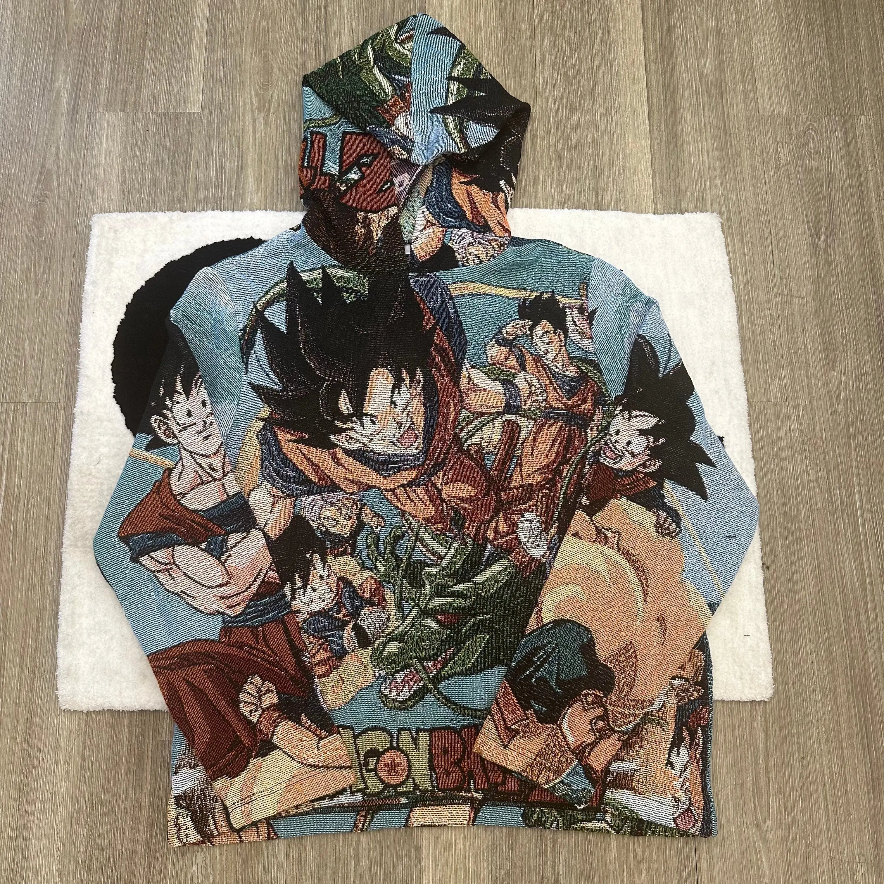 DBZ SHENRON WOVEN TAPESTRY HOODIE