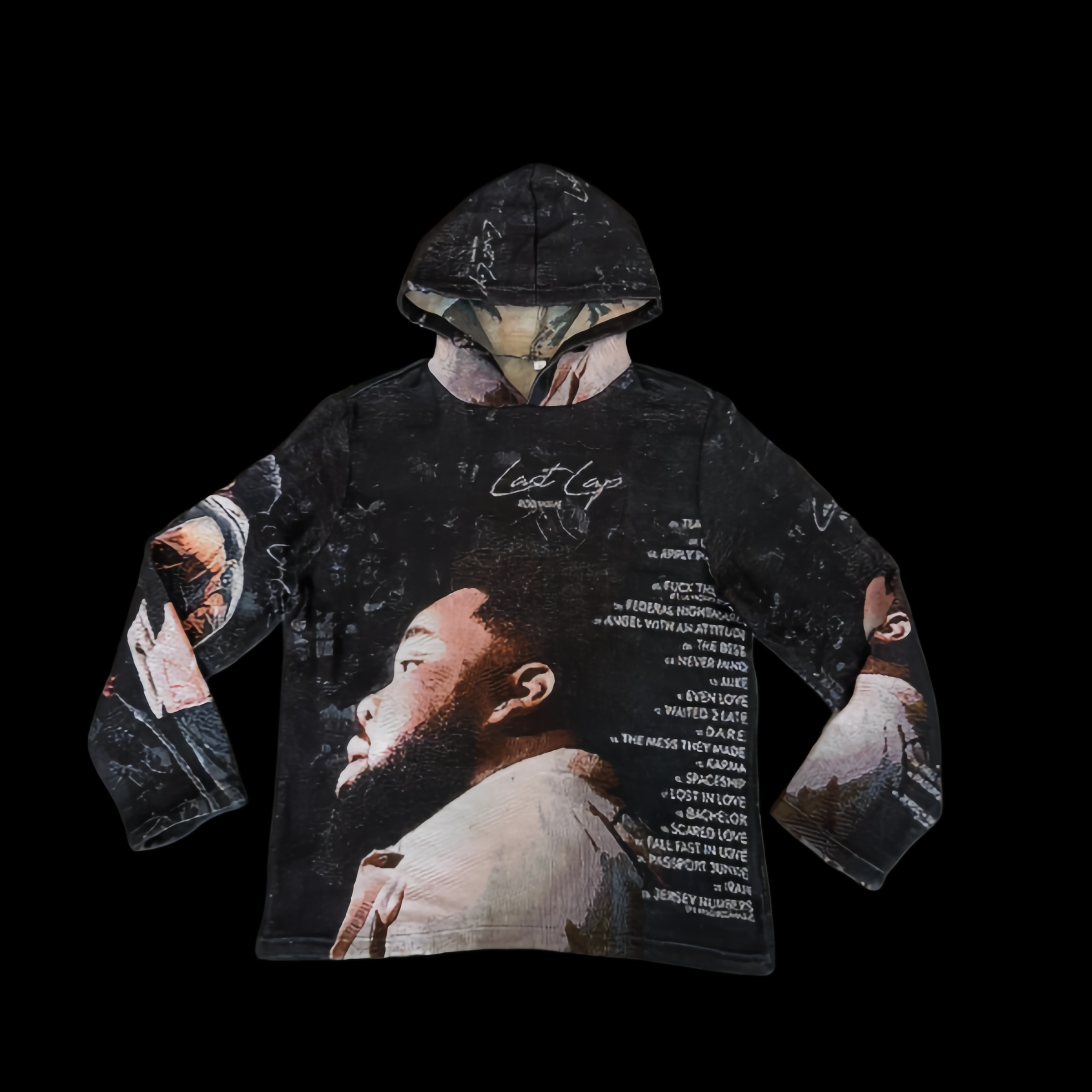 LAST LAP WOVEN TAPESTRY HOODIE
