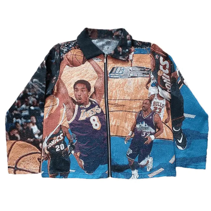 BLUE ALL STAR DUNK JACKET
