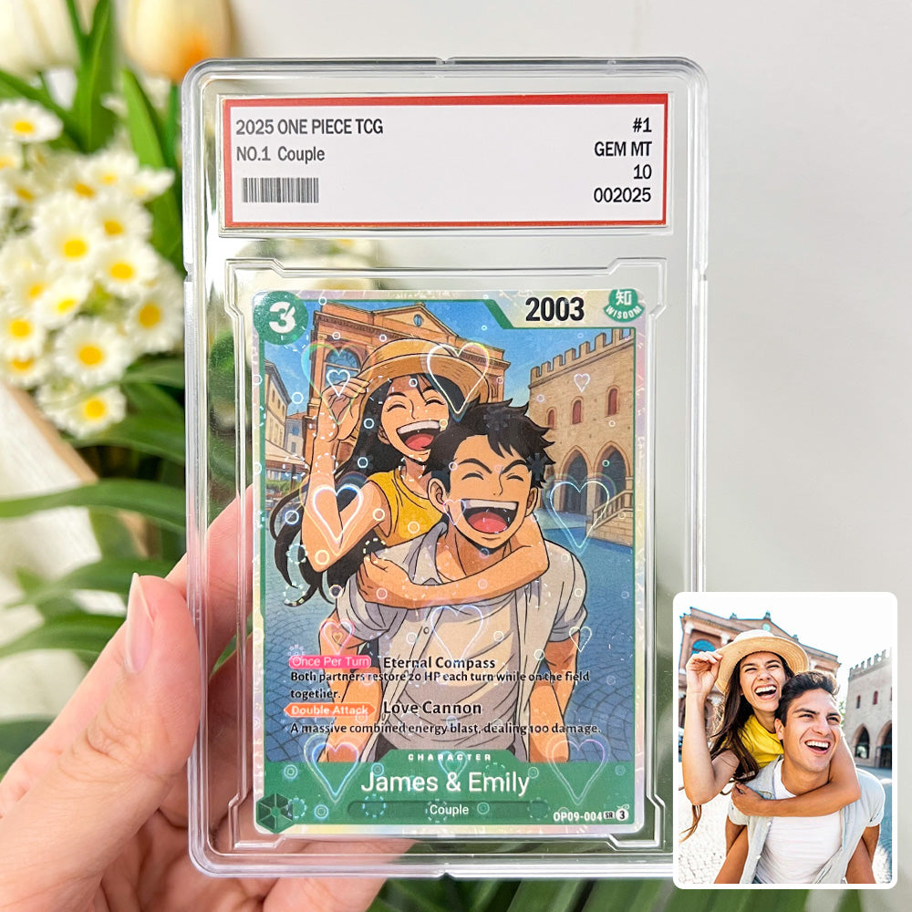 50% OFF🤩Personalized Anime Couples OP Style TCG Card