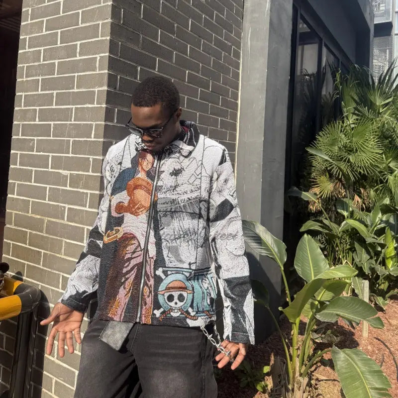 SHANKS WOVEN TAPESTRY JACKET