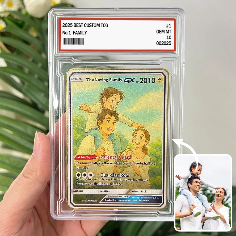 50% OFF🤩Personalized Famliy Anime Art Trading Card