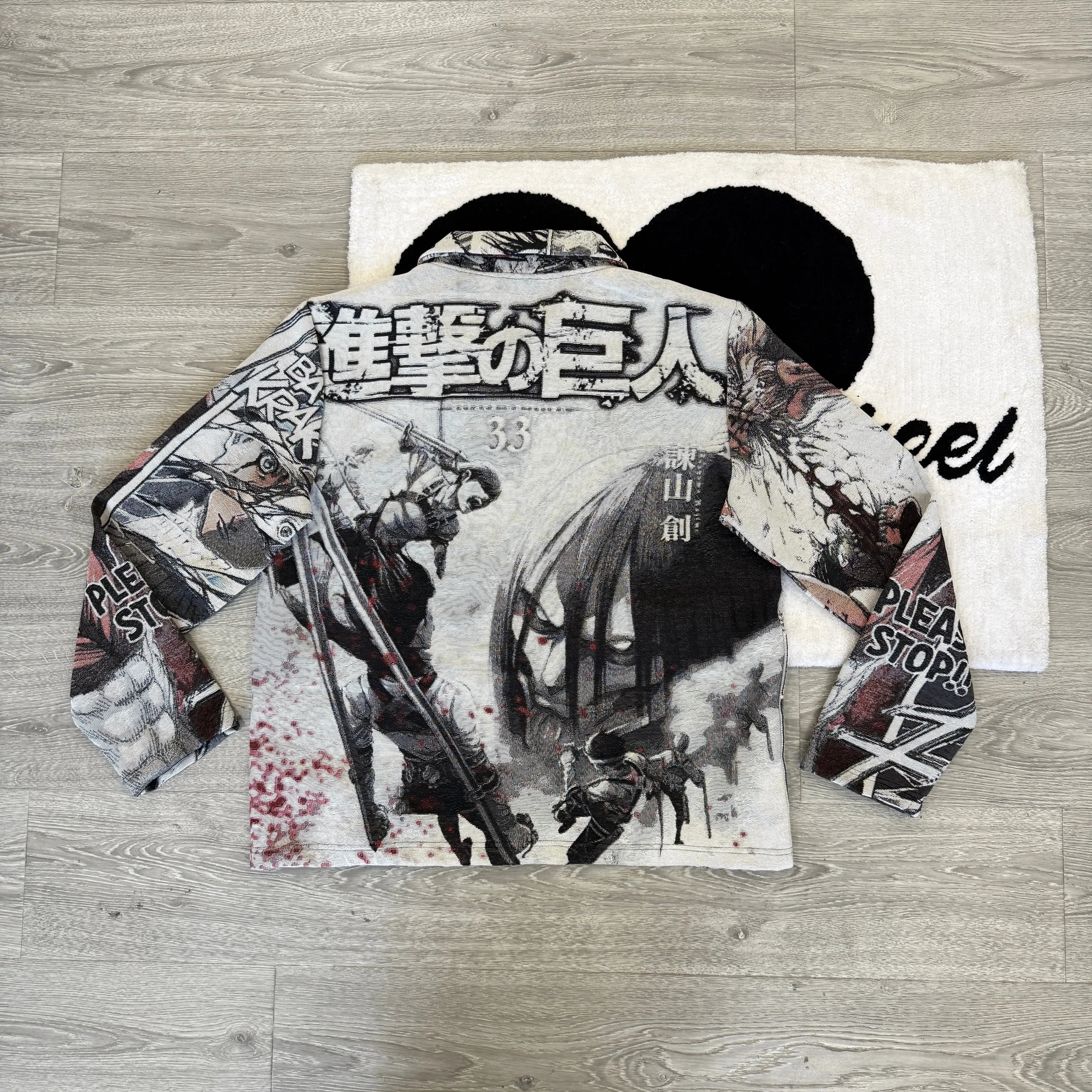 ATTACK ON TITAN WOVEN TAPESTRY JACKET