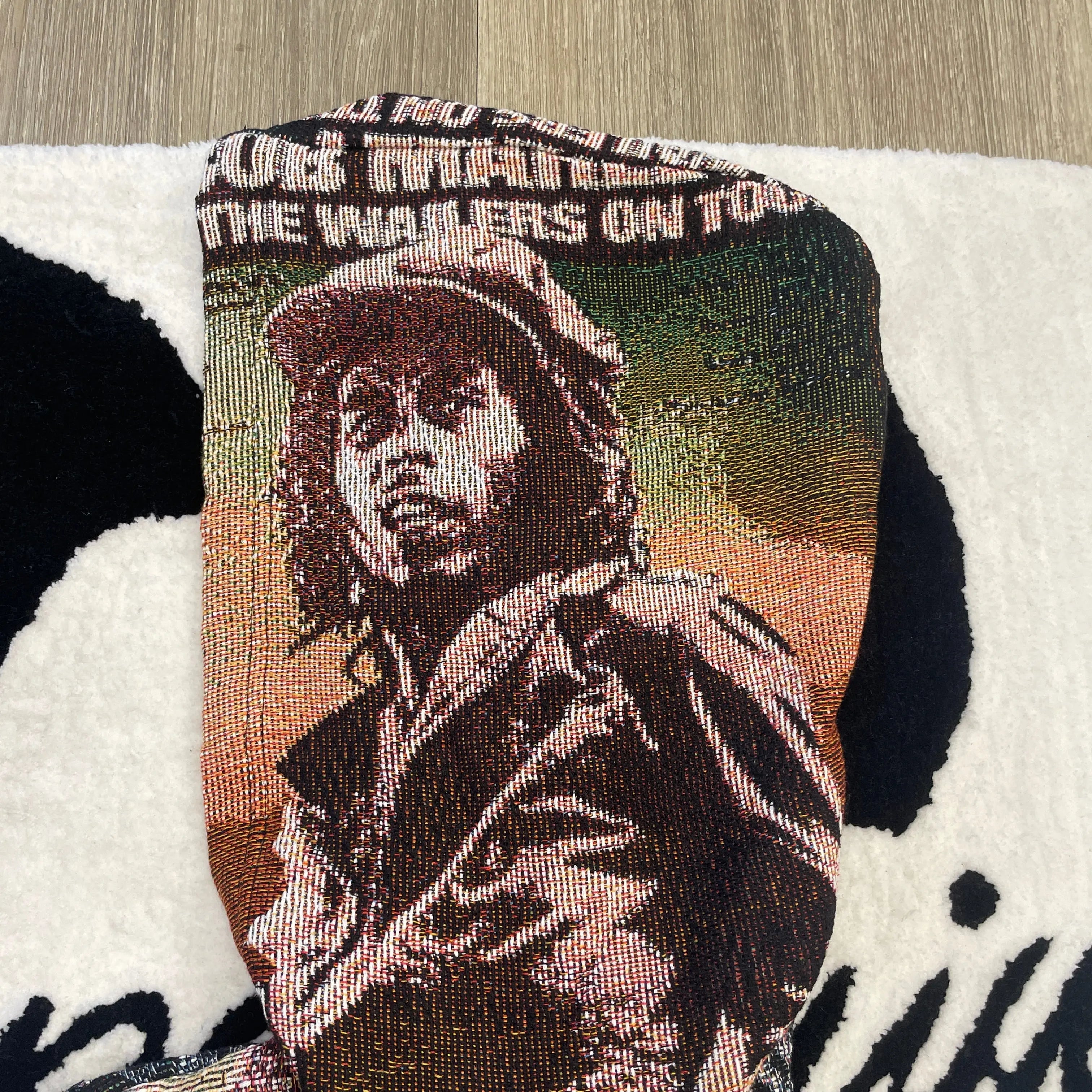 BOB MARLEY WOVEN TAPESTRY HOODIE