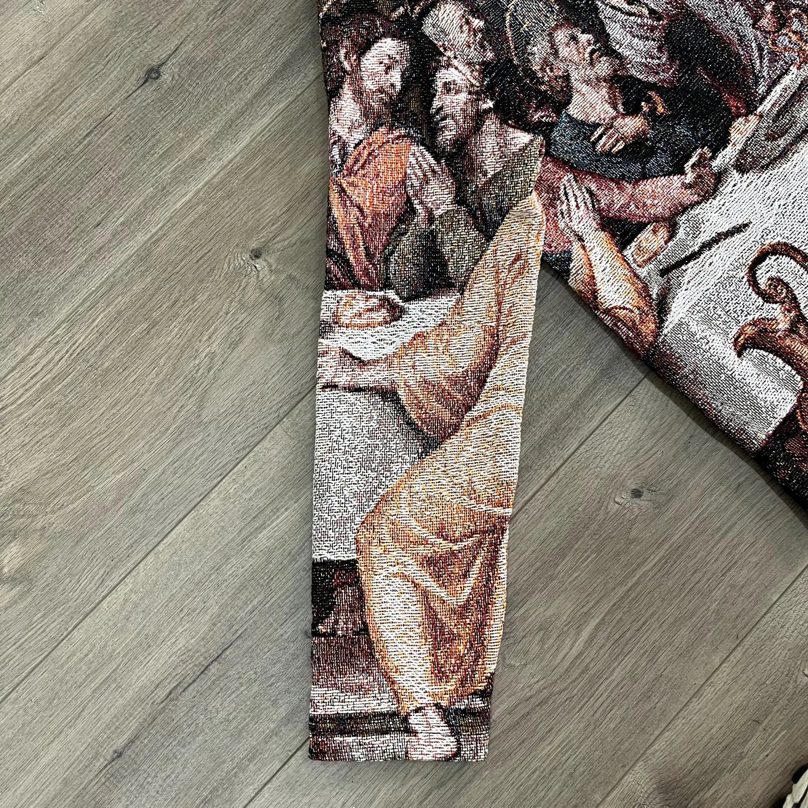 LAST DINNER WOVEN TAPESTRY HOODIE