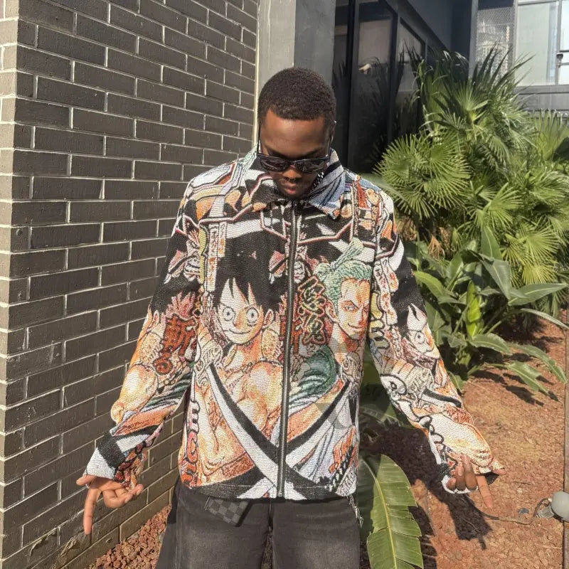 LUFFY&ZORO WOVEN TAPESTRY JACKET