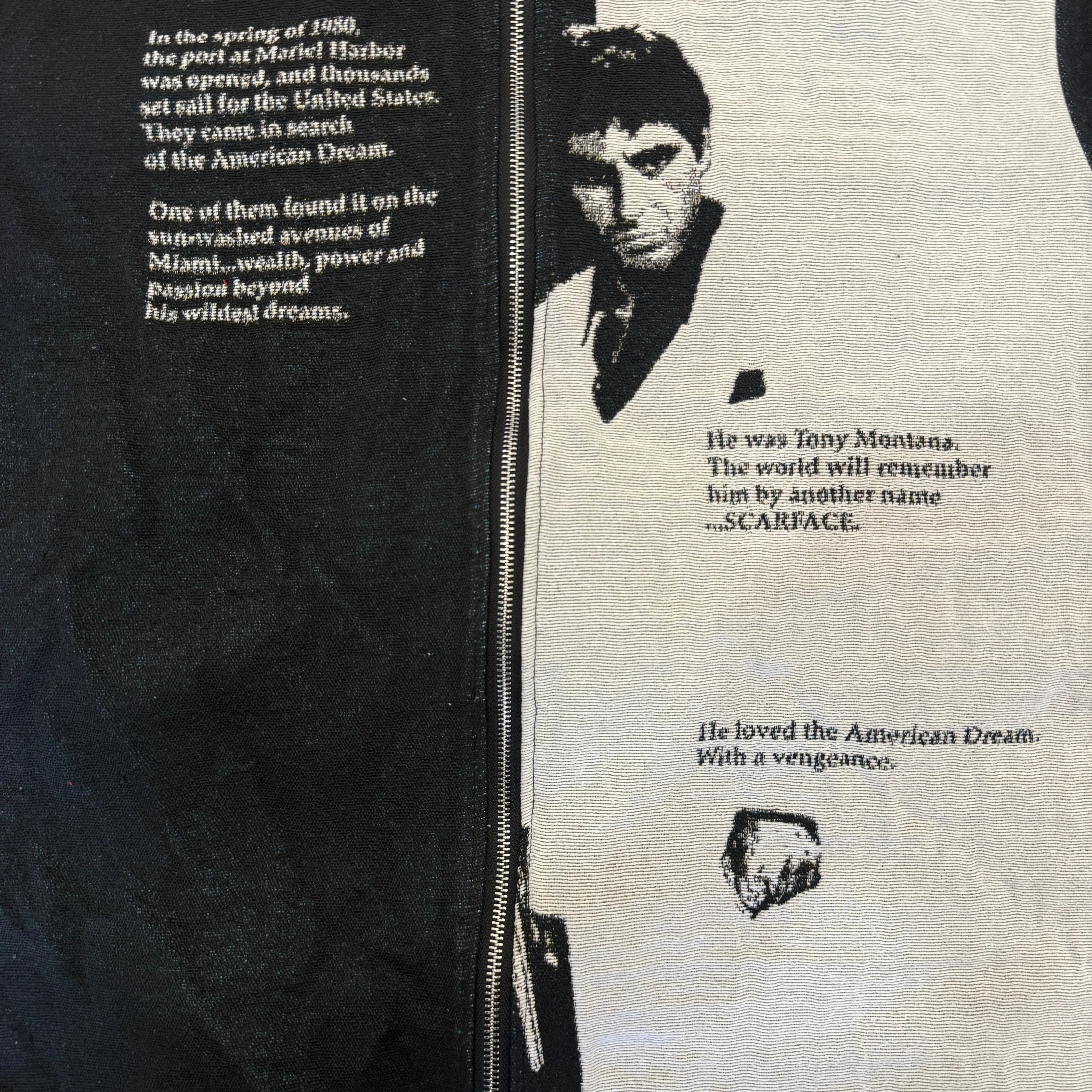 SCARFACE WOVEN TAPESTRY JACKET