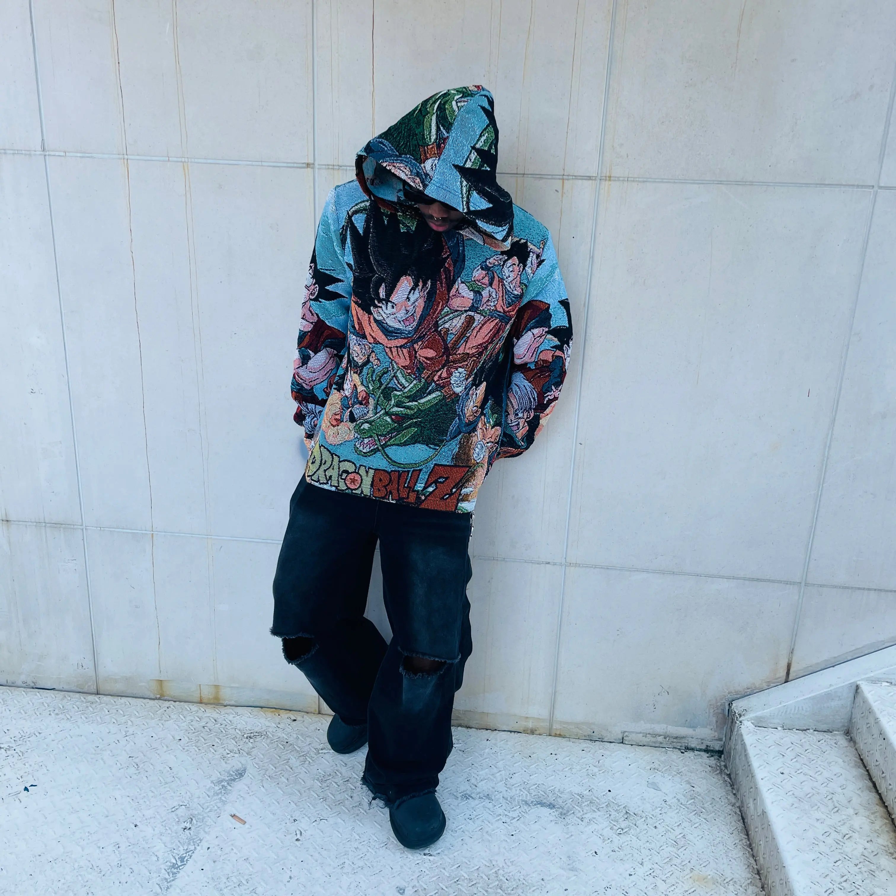 DBZ SHENRON WOVEN TAPESTRY HOODIE