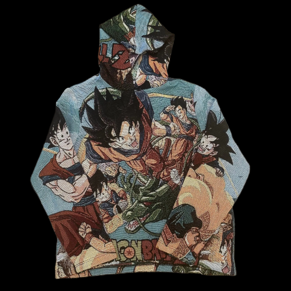 DBZ SHENRON WOVEN TAPESTRY HOODIE
