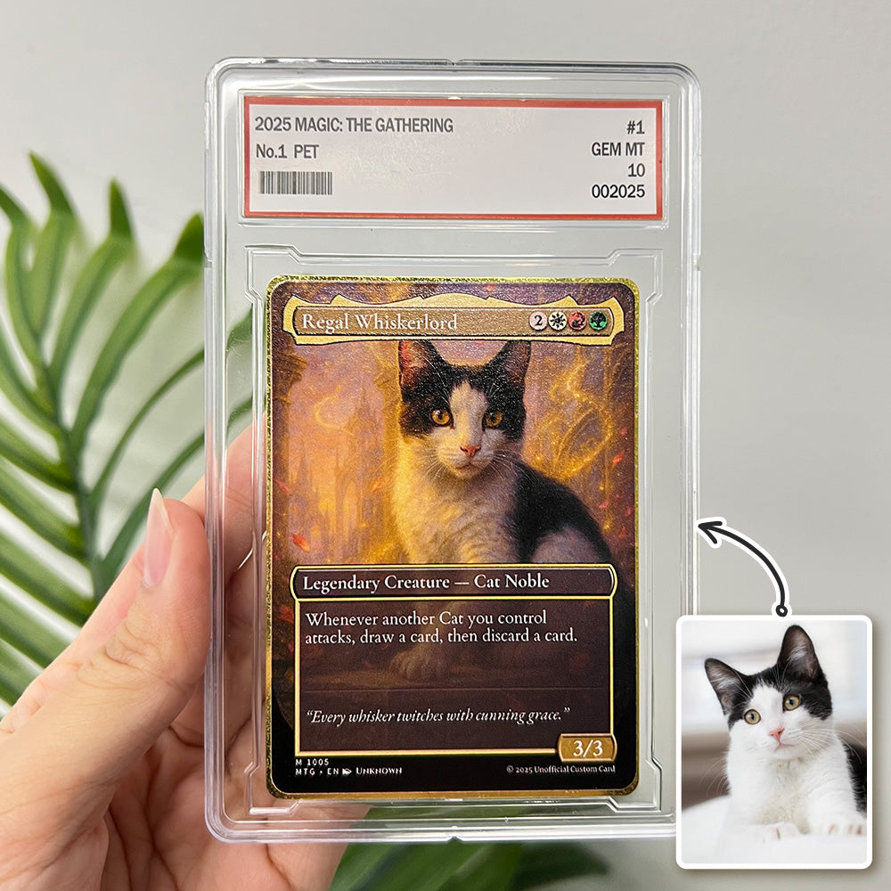 50% OFF🤩Custom Magic-Style MTG Pet Art Card