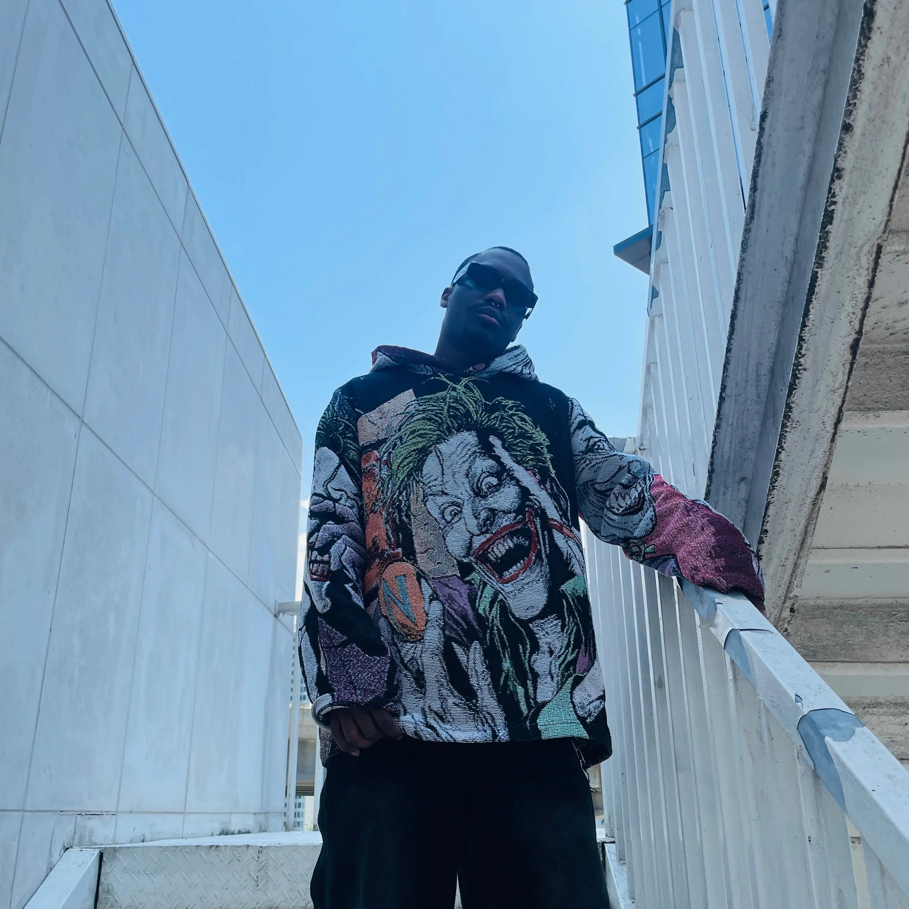 JOKER WOVEN TAPESTRY HOODIE