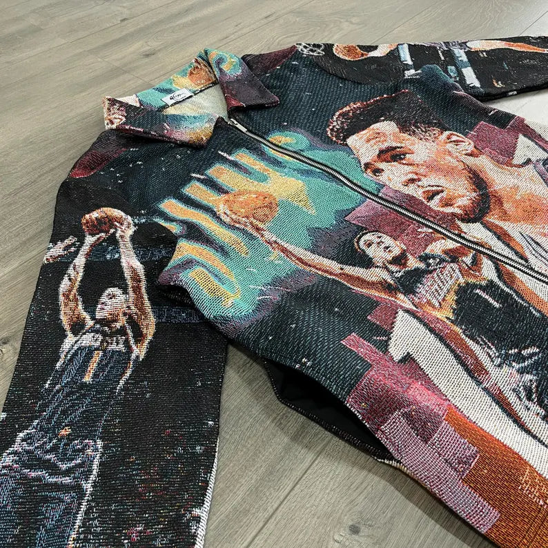 DEVIN BOOKER WOVEN TAPESTRY JACKET