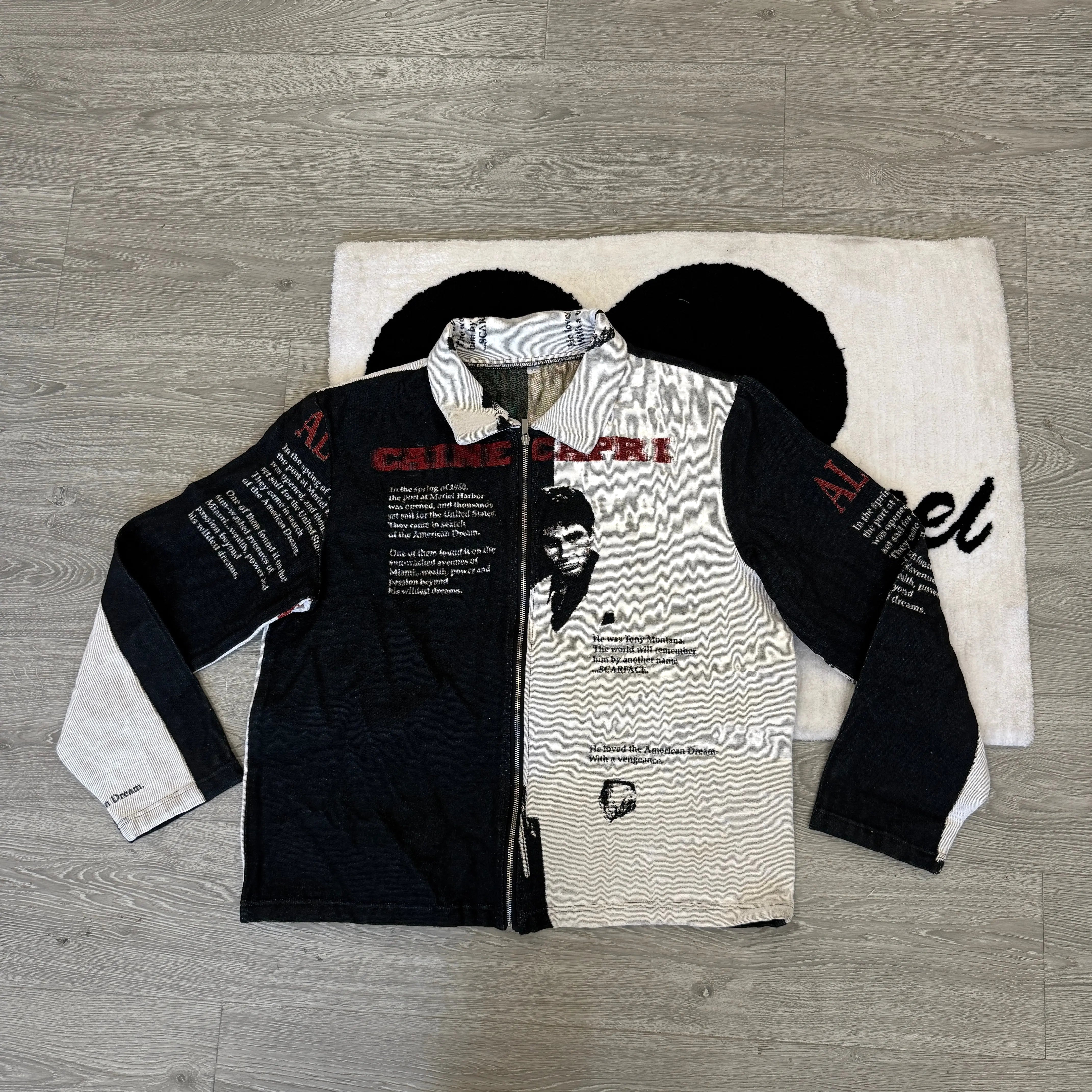 SCARFACE WOVEN TAPESTRY JACKET
