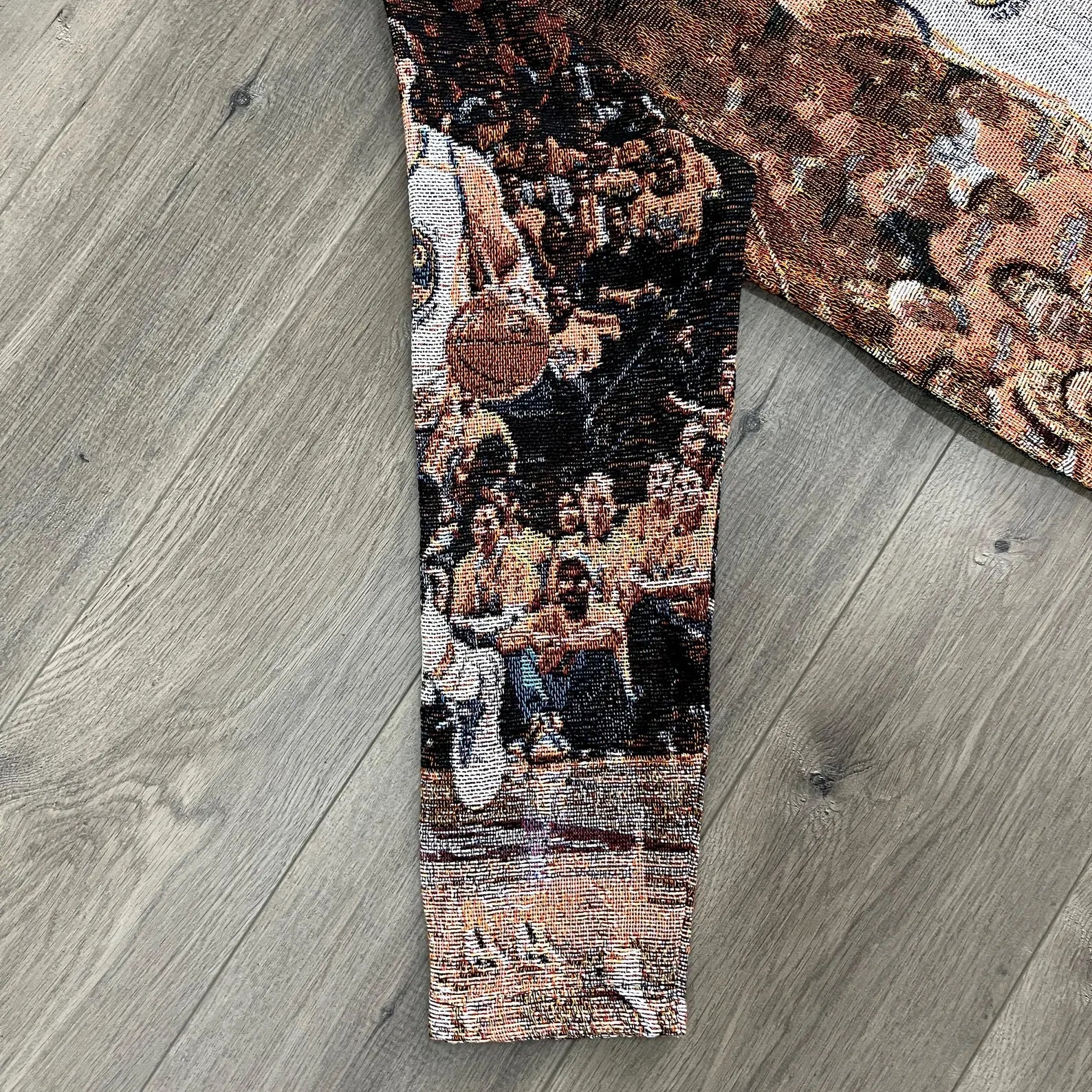 STEPHEN CURRY WOVEN TAPESTRY JACKET