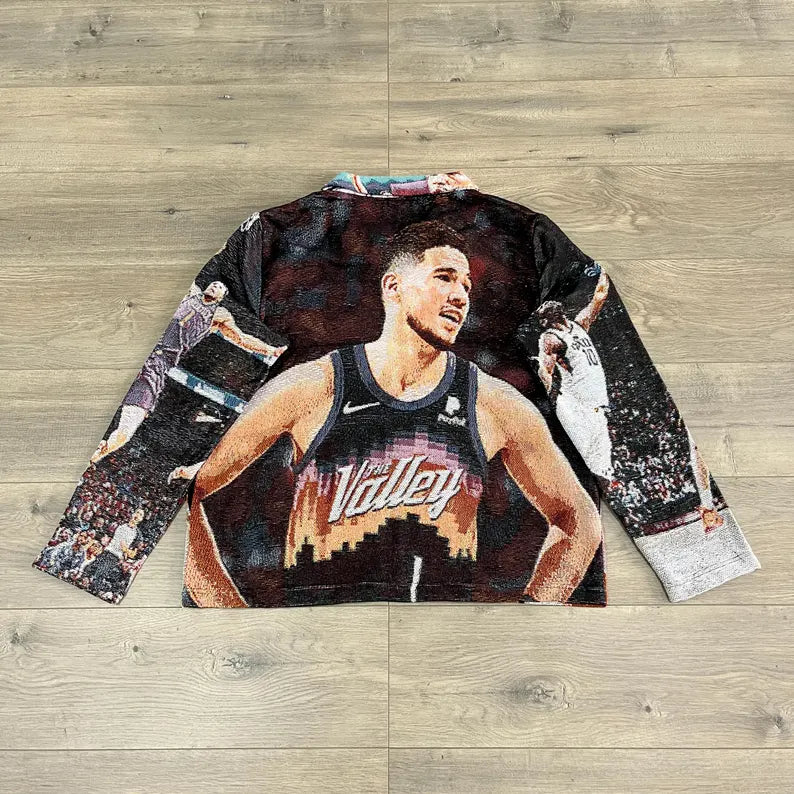 DEVIN BOOKER WOVEN TAPESTRY JACKET