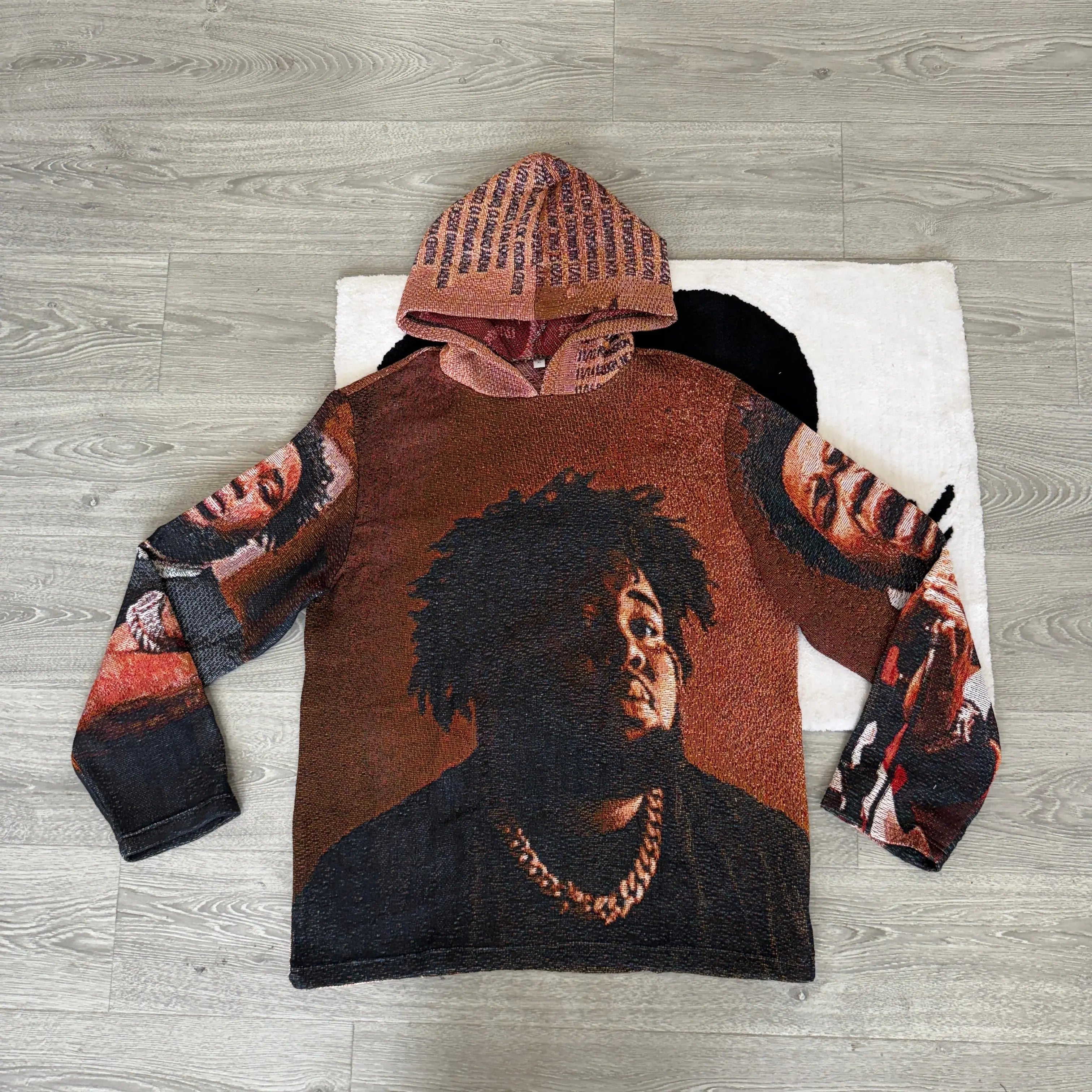 RODWAVE NOSTALGIA TAPESTRY HOODIE