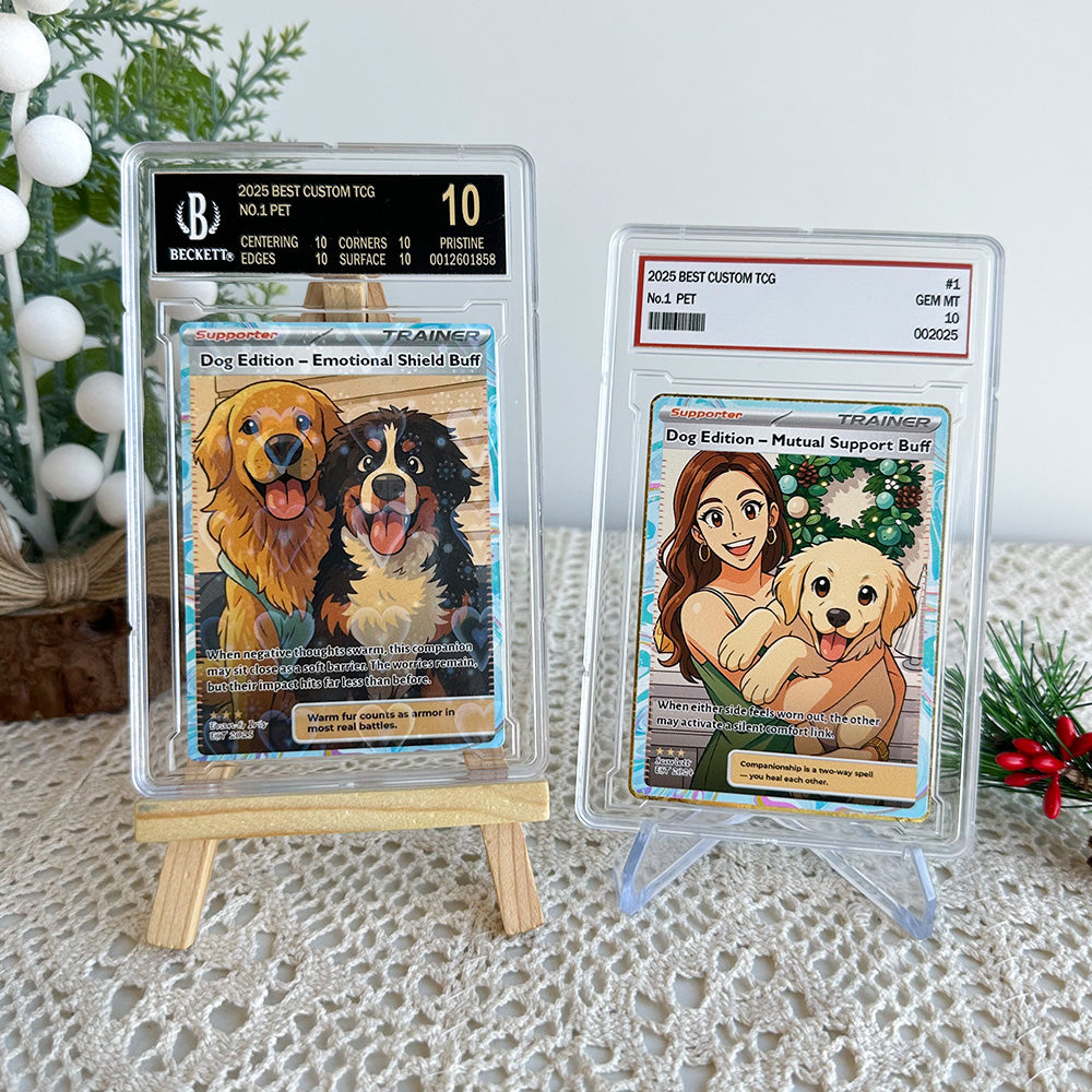 50% OFF🤩Personalized Pet Anime Supporter Trainer Card