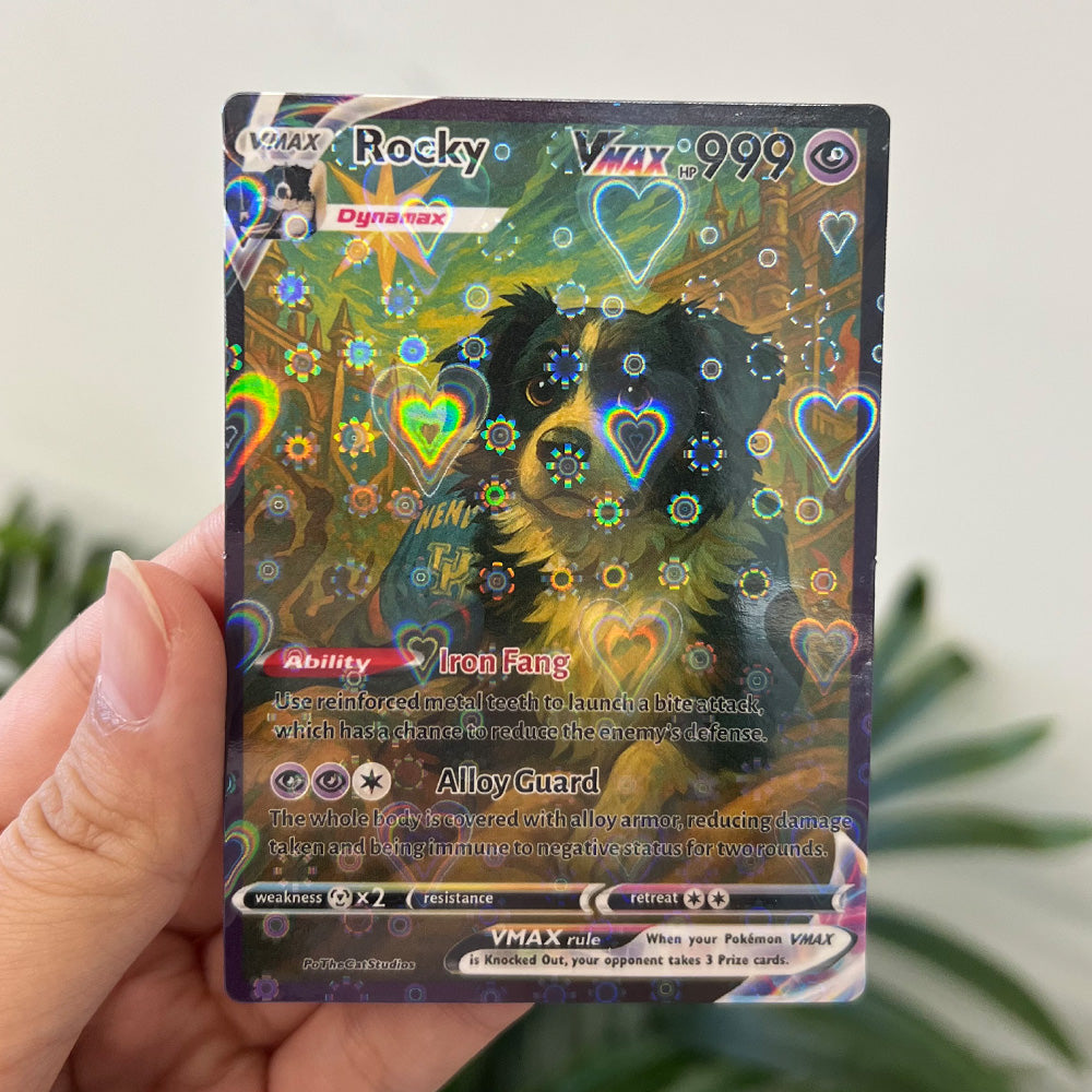 50% OFF🤩Personalized Pet Anime Art Trading Card