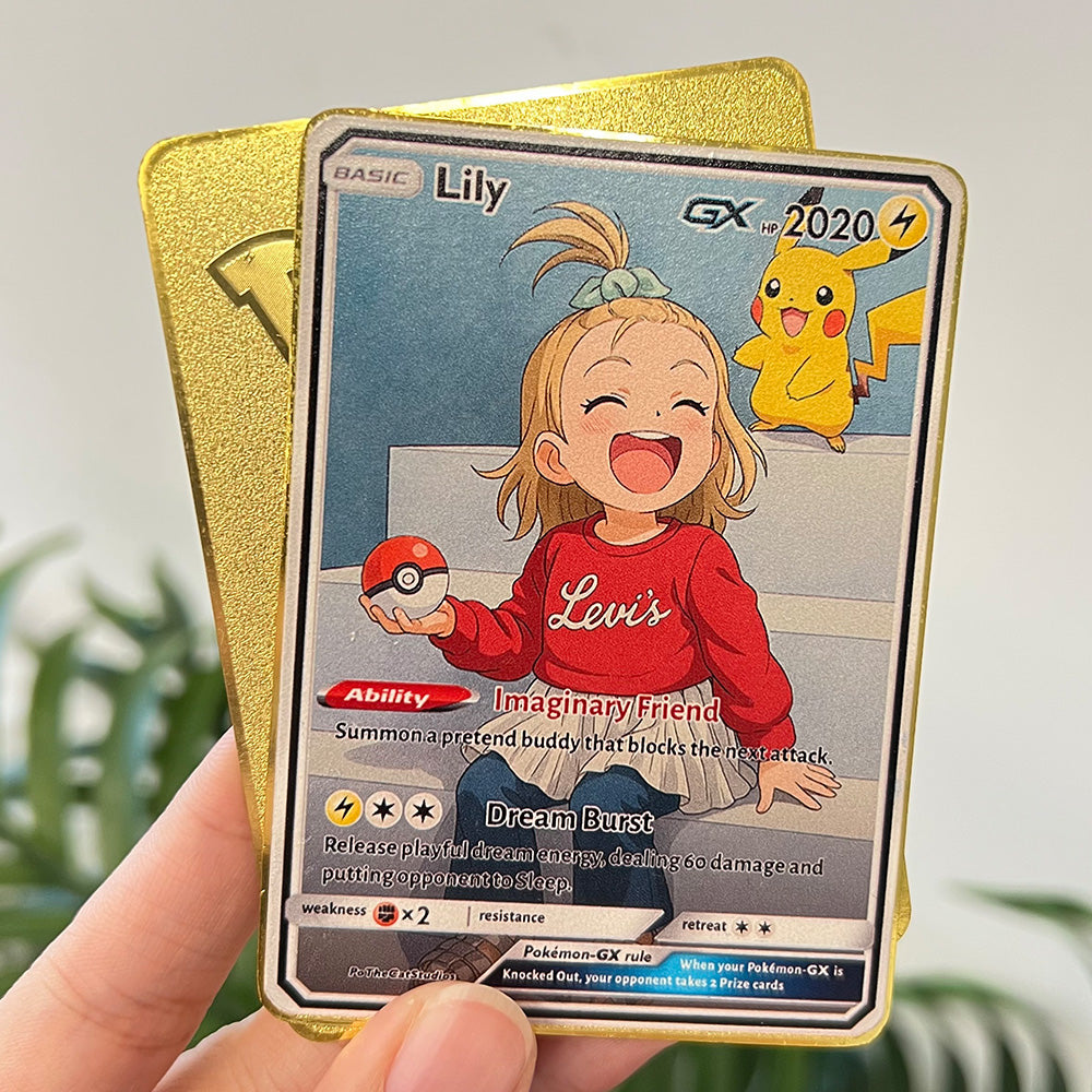 50% OFF🤩Personalized Kid Anime Art Trading Card