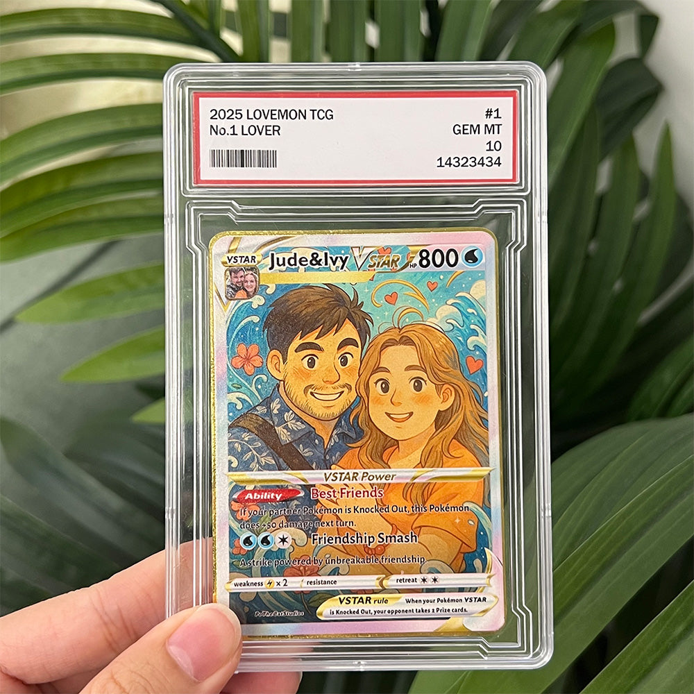 50% OFF🤩Personalized Couple Anime Art Trading Card