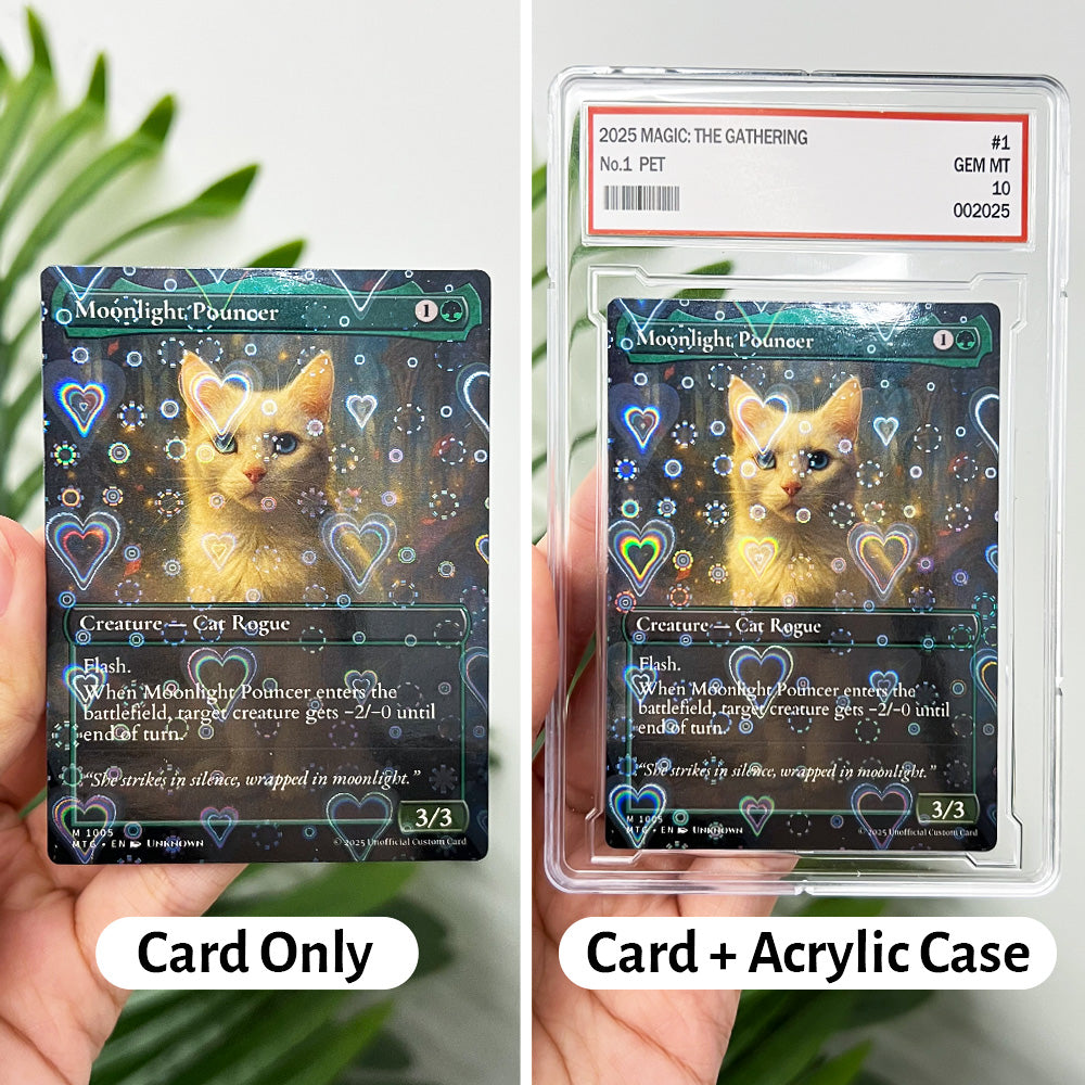 50% OFF🤩Custom Magic-Style MTG Pet Art Card