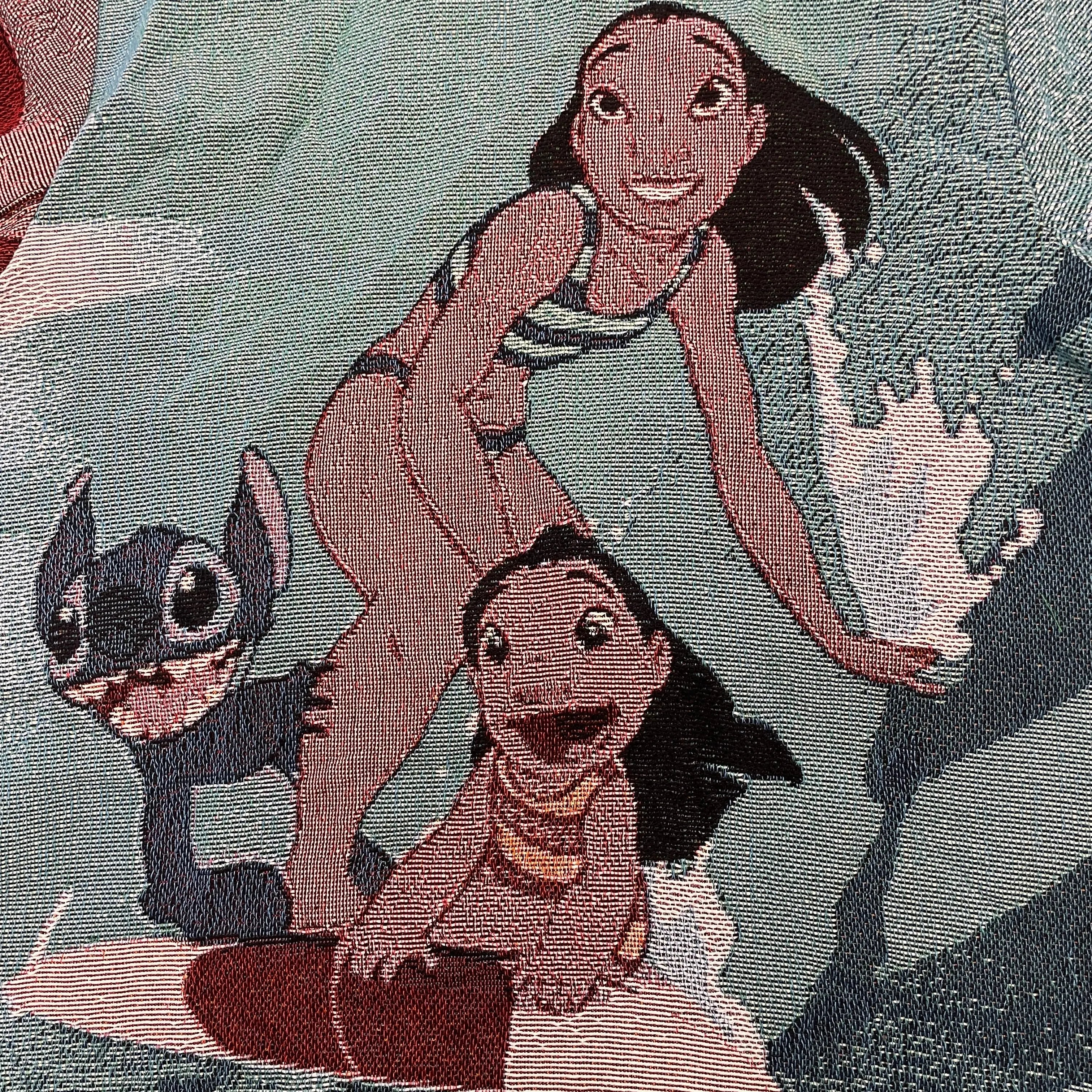 OHANA WOVEN TAPESTRY HOODIE