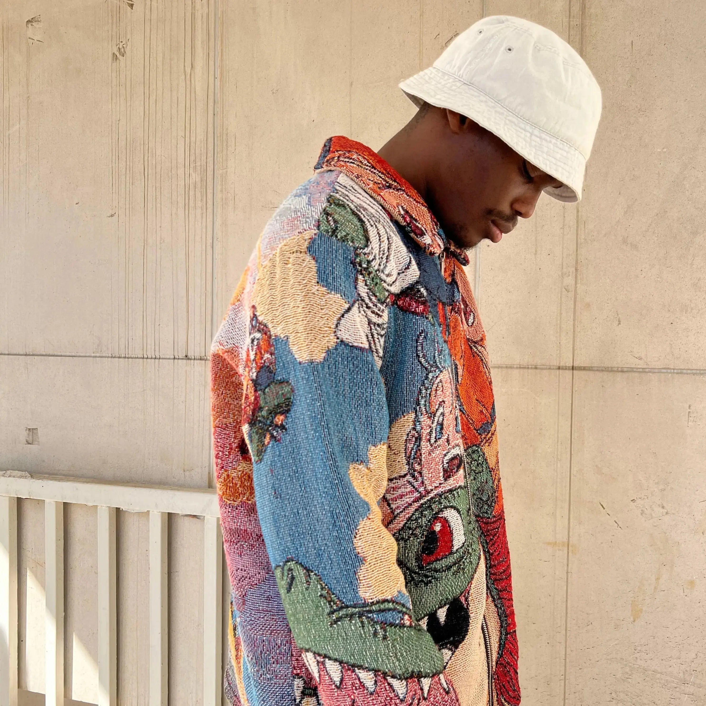 GOKU DRAGON BALL WOVEN TAPESTRY JACKET