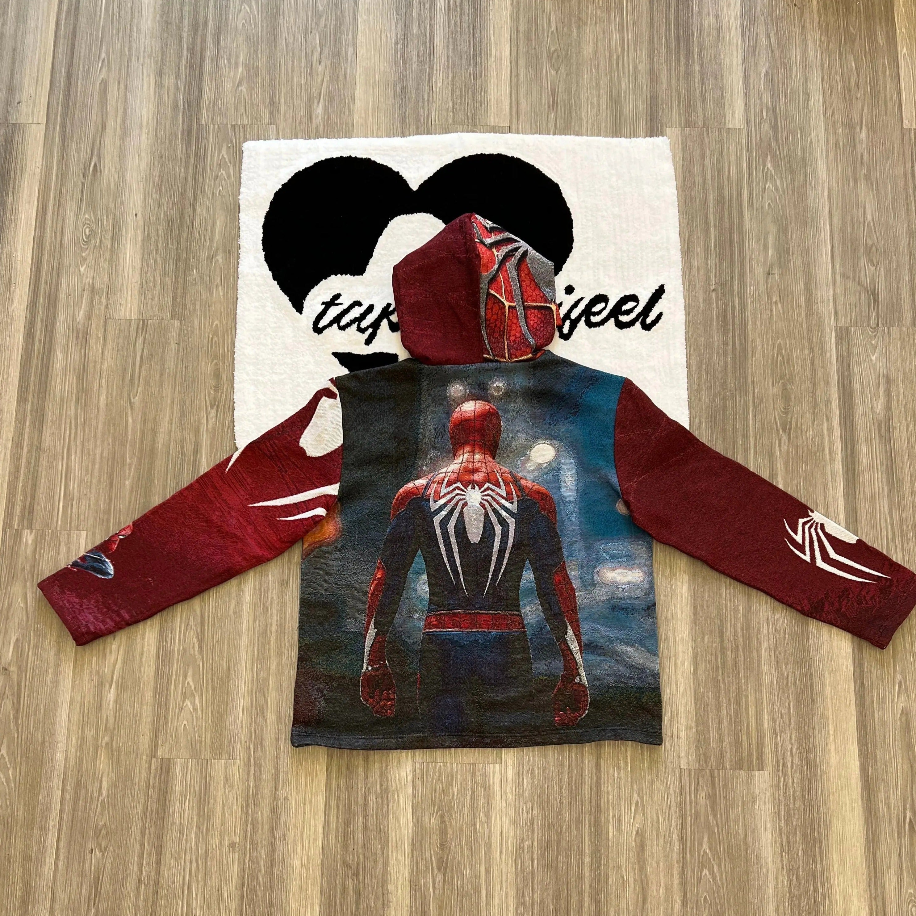 SPIDER V2 WOVEN TAPESTRY HOODIE