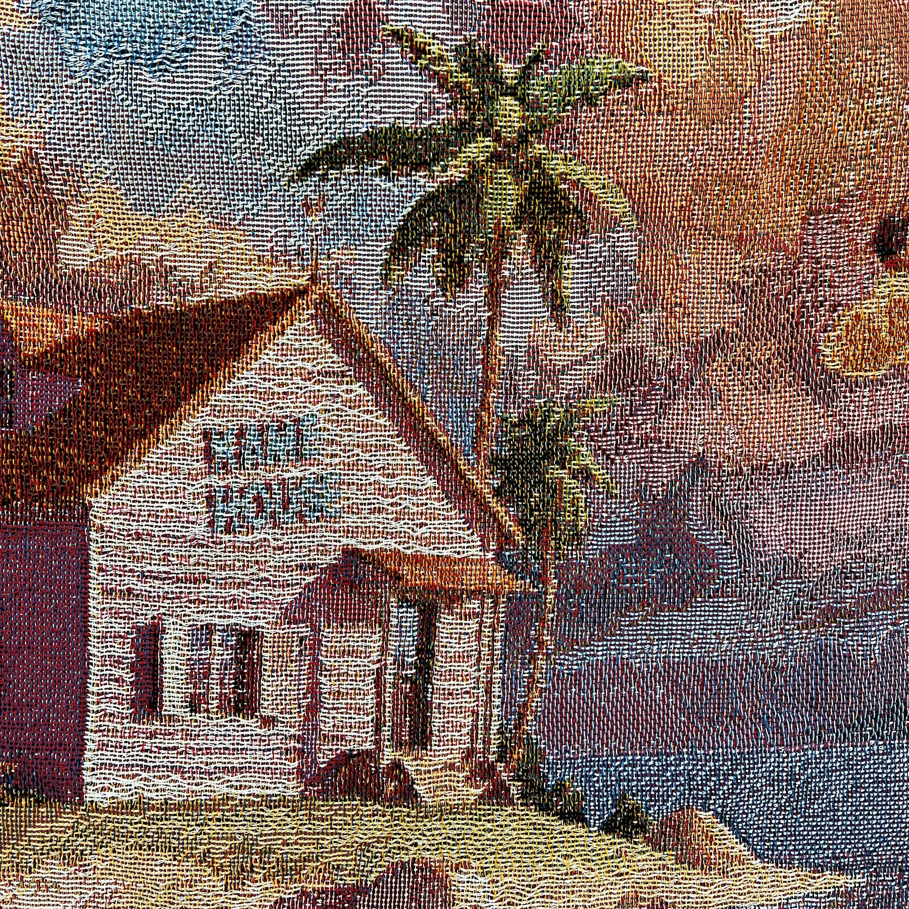 DRAGON WOVEN TAPESTRY HOODIE