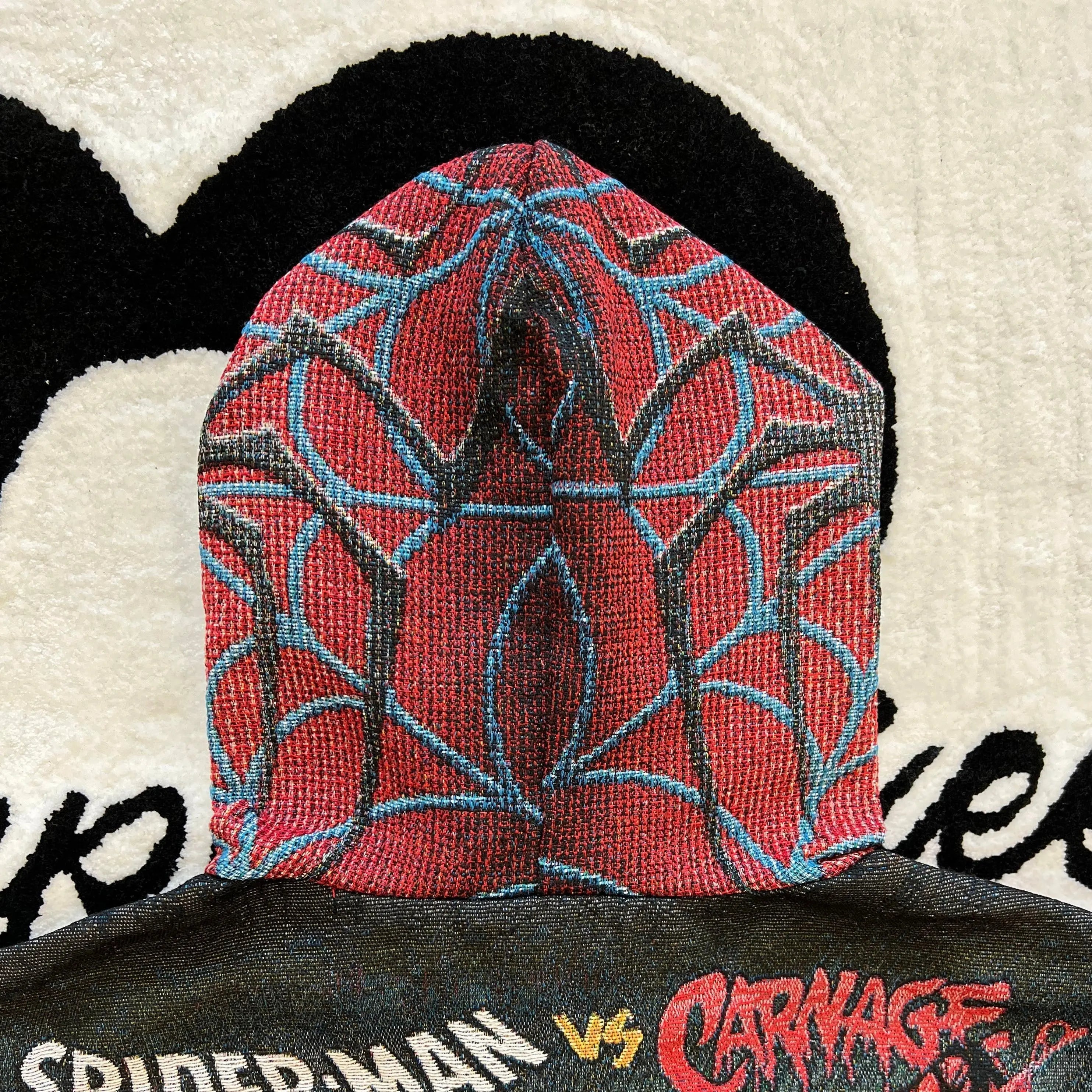 AMAZING SPIDER-MAN WOVEN TAPESTRY HOODIE