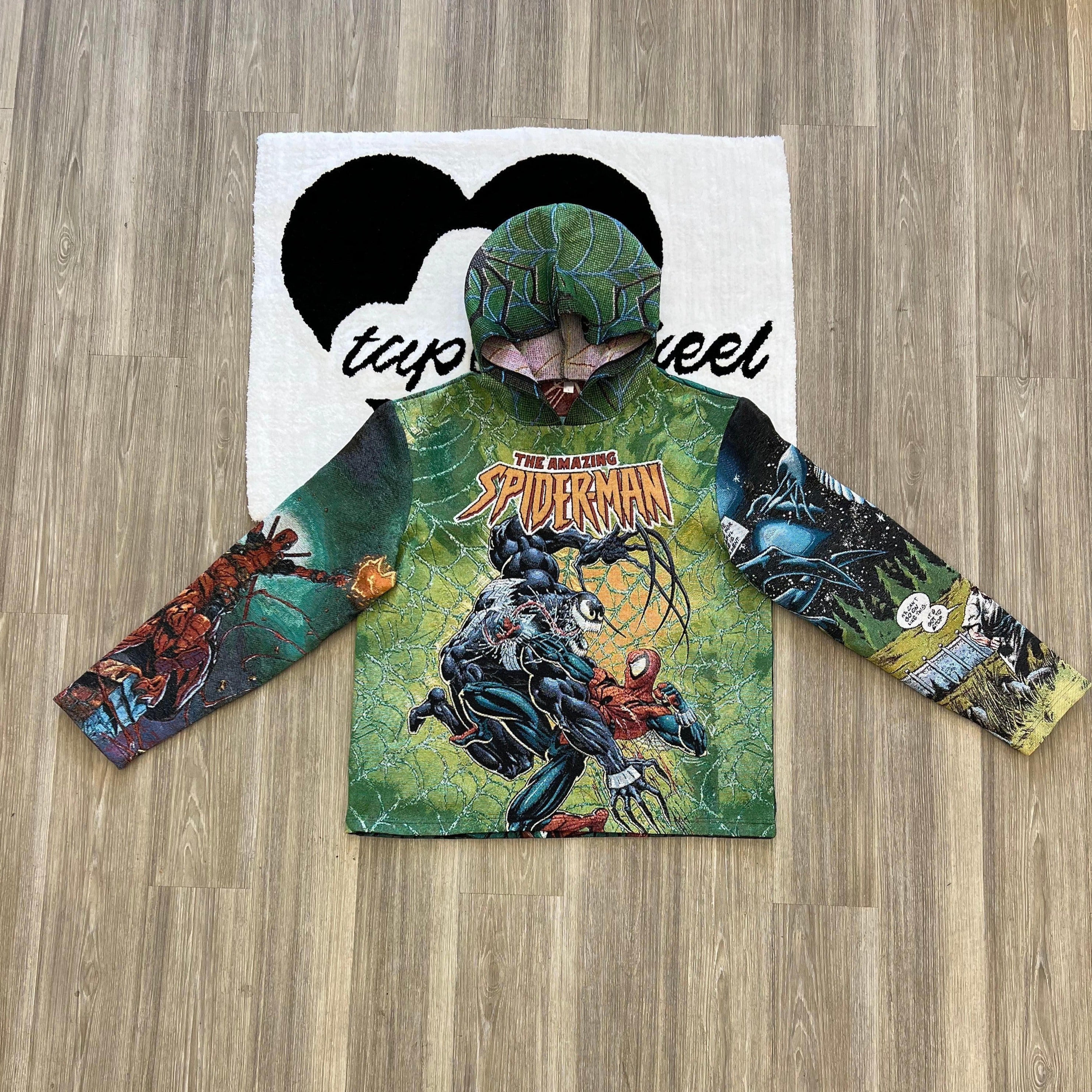 GO FIGHT! WOVEN TAPESTRY HOODIE