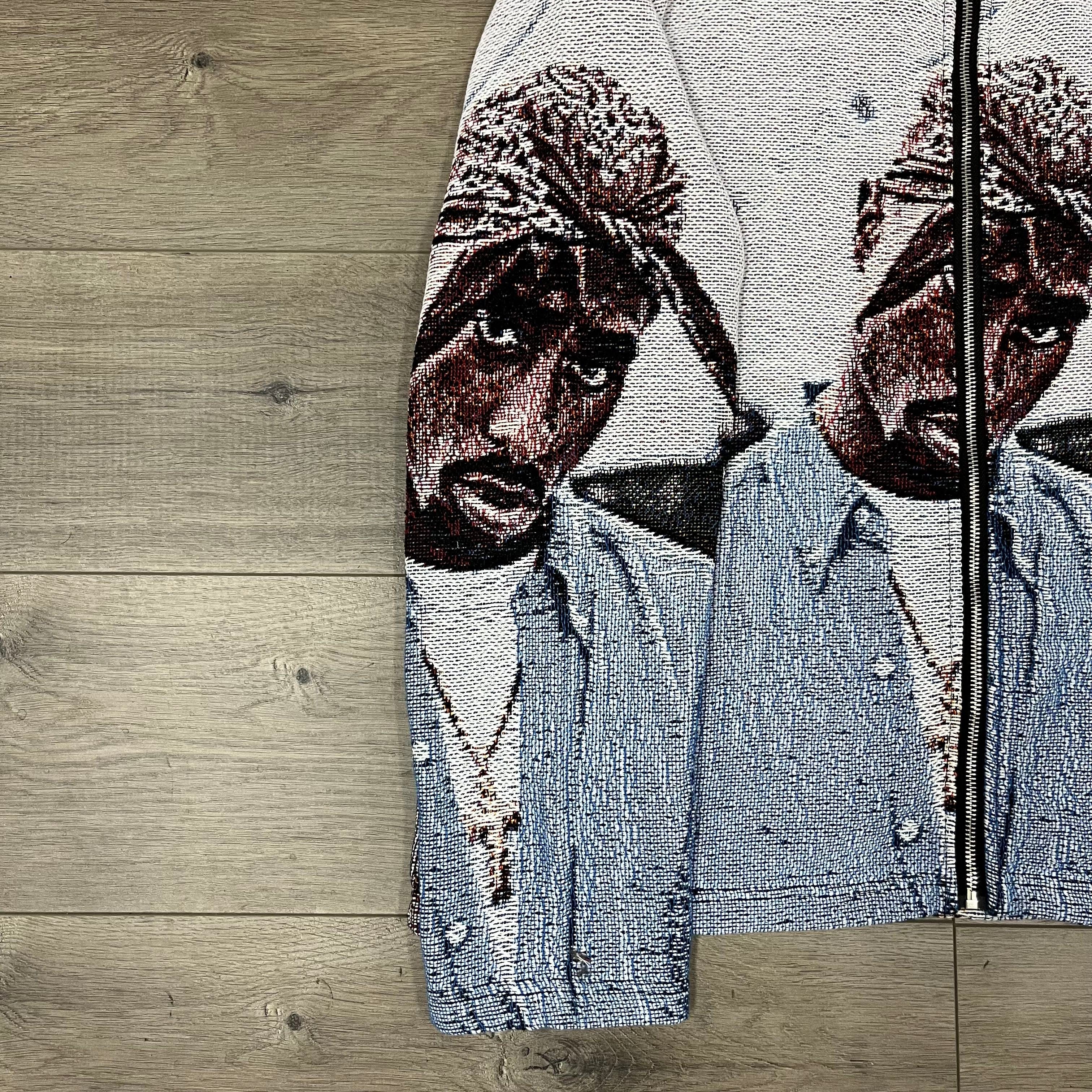 BLUE 2PAC TAPESTRY JACKET