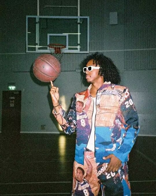 BLUE ALL STAR DUNK JACKET