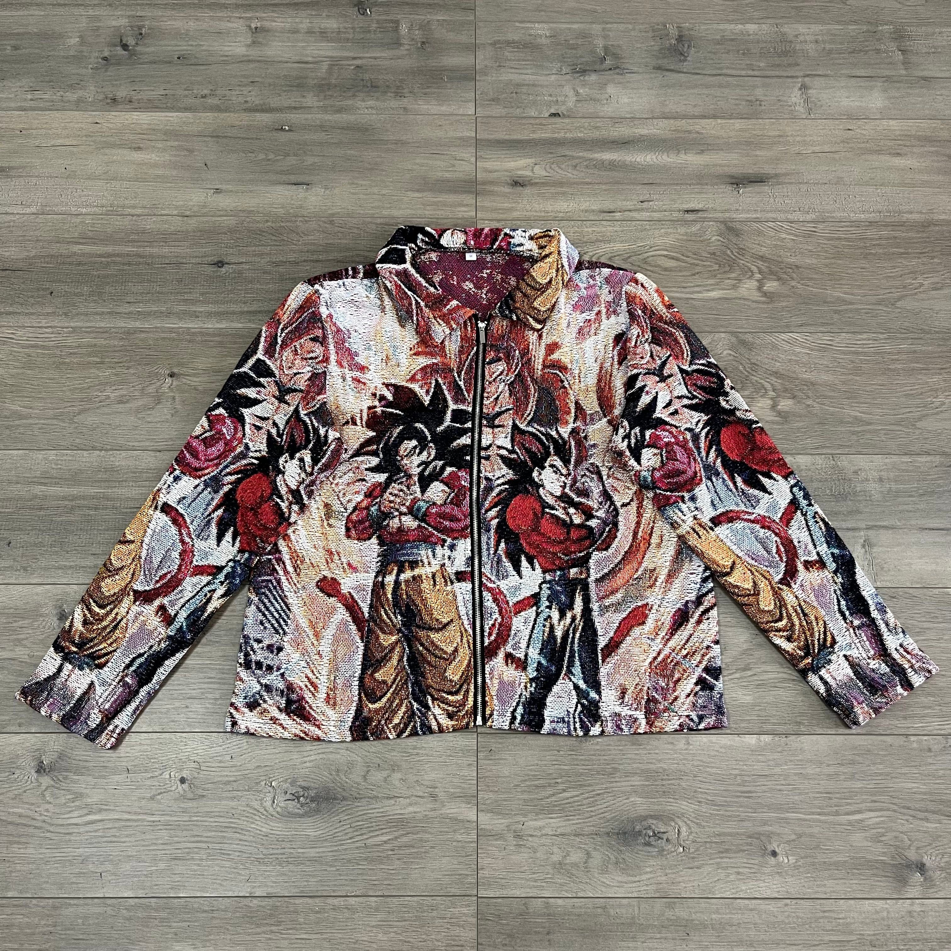 GT GOKU&VEGETA TAPESTRY JACKET