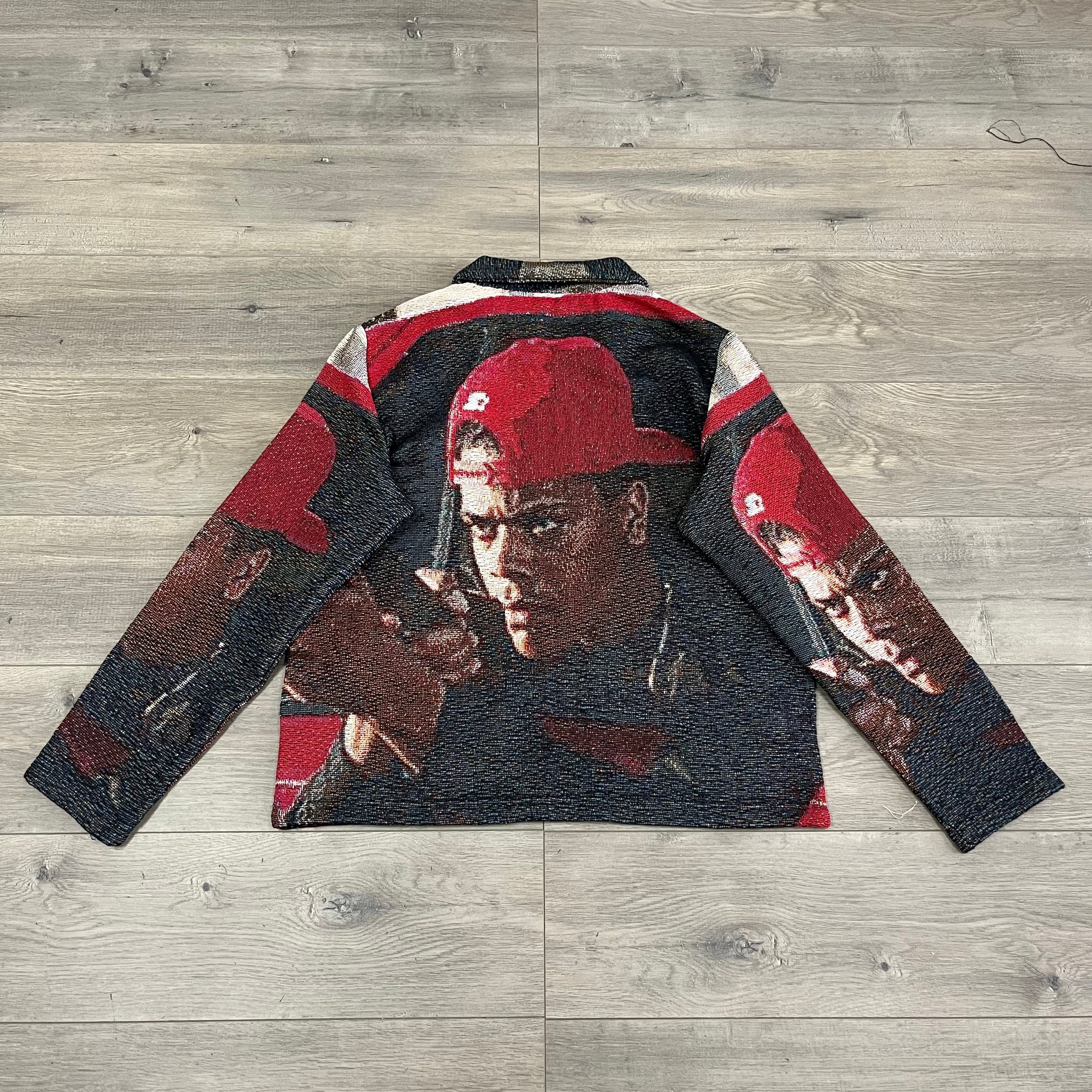 IS U GON SLIDE TAPESTRY JACKET