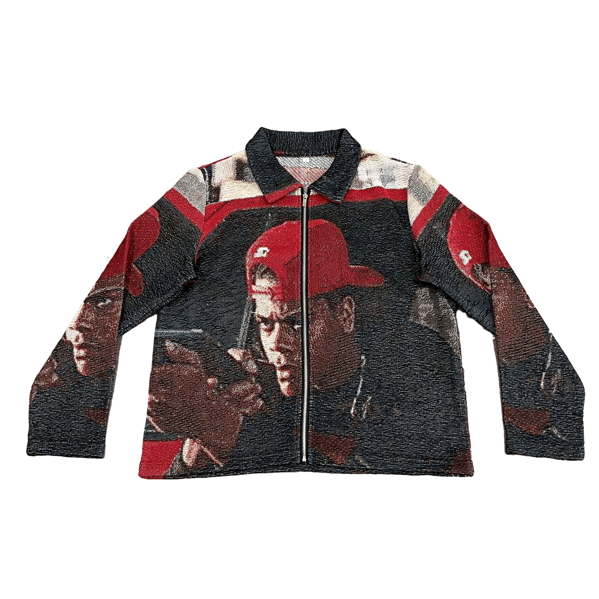 IS U GON SLIDE TAPESTRY JACKET