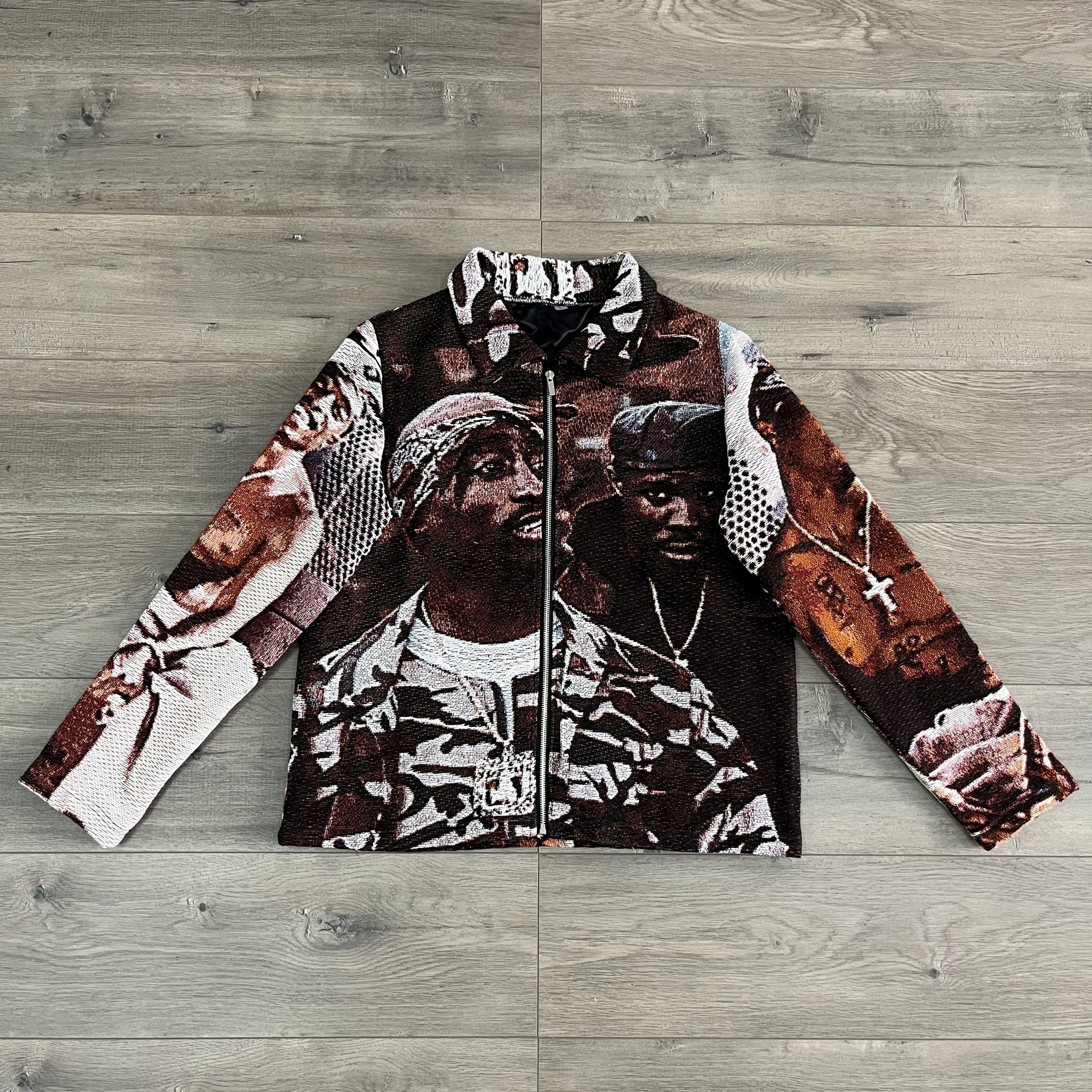 NEW 2PAC Tapestry JACKET