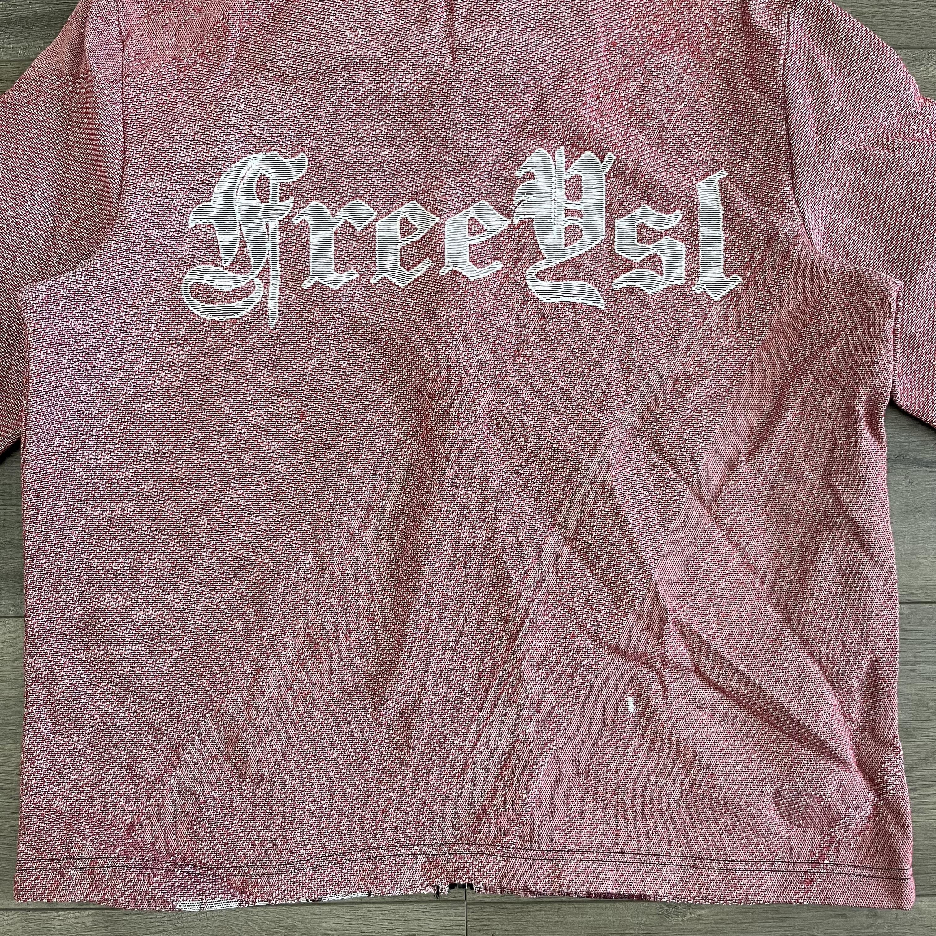 PINK YSL TAPESTRY JACKET